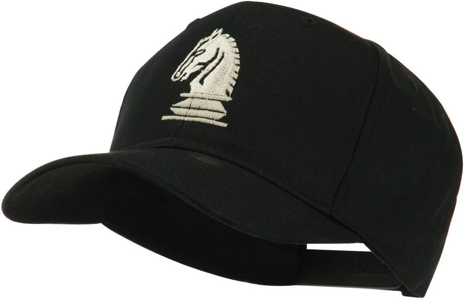 e4Hats.com Chess Piece of a Knight Embroidered Cap