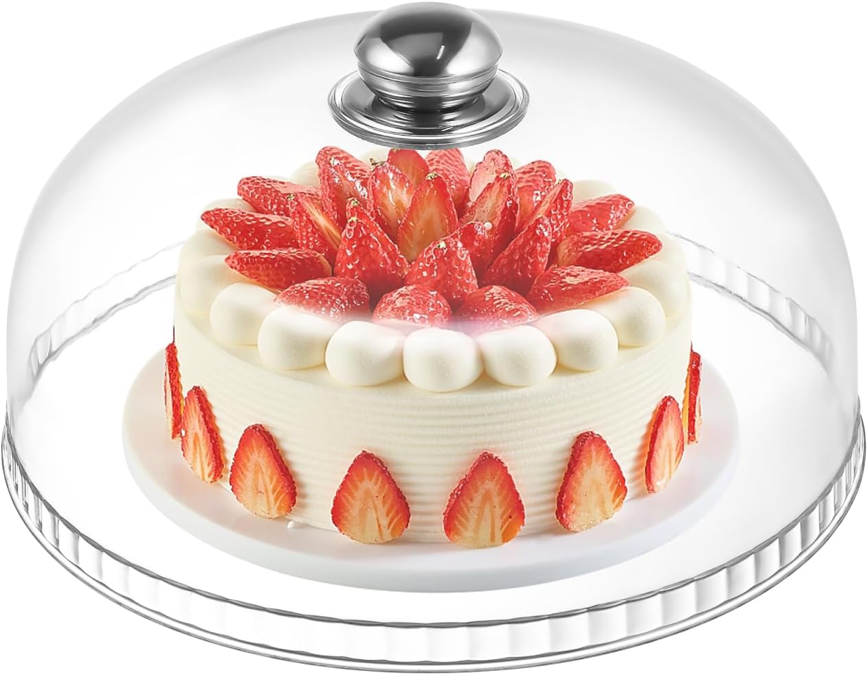 Gadpiparty Plastic Cake Dome Cover Cake Stand Cover