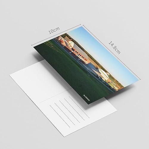 Miniatura 2 de Paquete de 20 postales de paisaje vintage de Estados Unidos de Alabama, tarjetas postales de todo el mundo, tarjetas de felicitación para viajes del