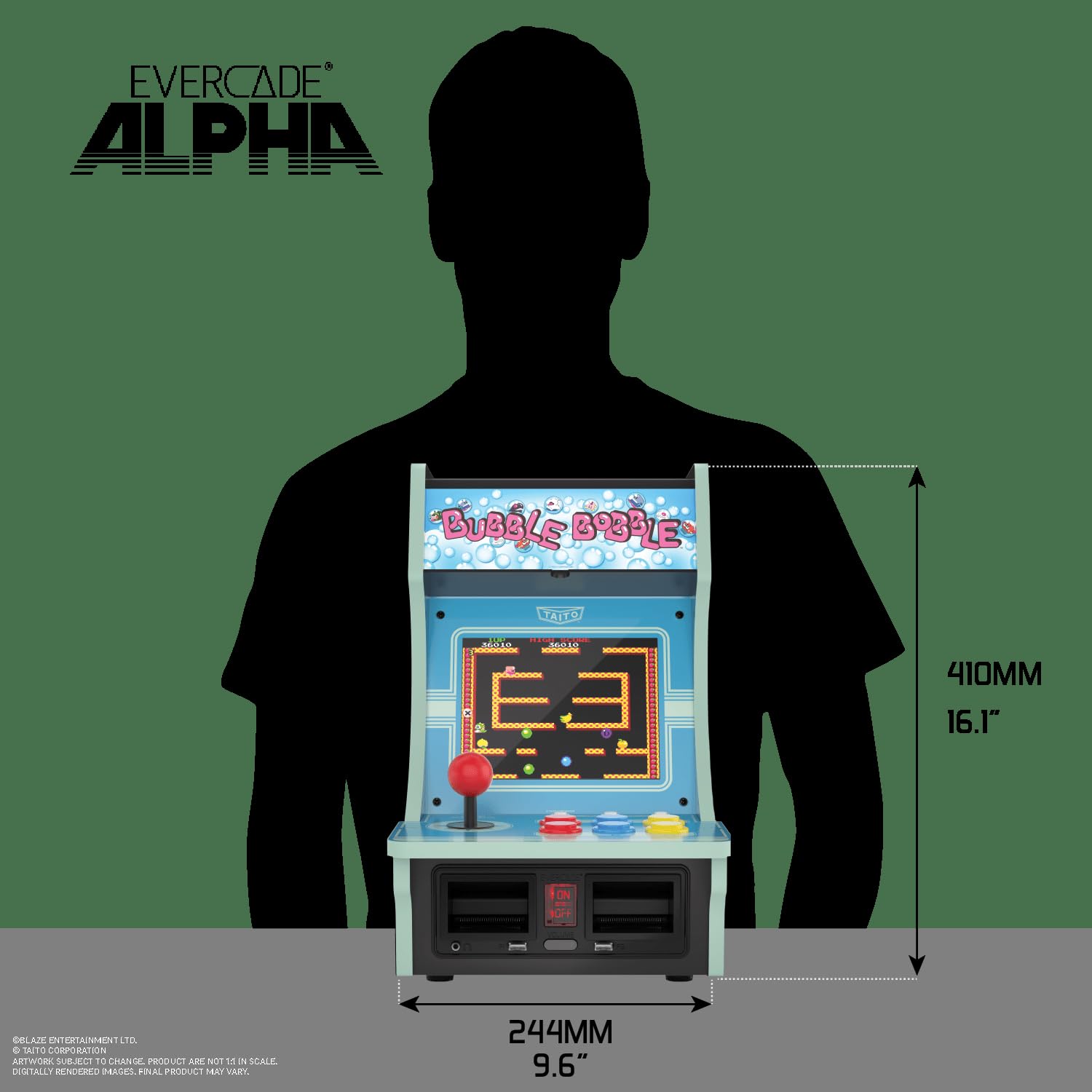 Evercade Alpha Taito Bartop Arcade