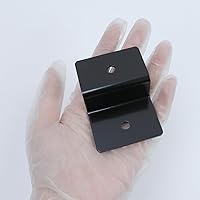 Vista 5 de KUMGROT Soportes de panel solar Z de 2.48 pulgadas, soportes de panel solar de aleación de aluminio para paneles solares, techo, caravana, barco