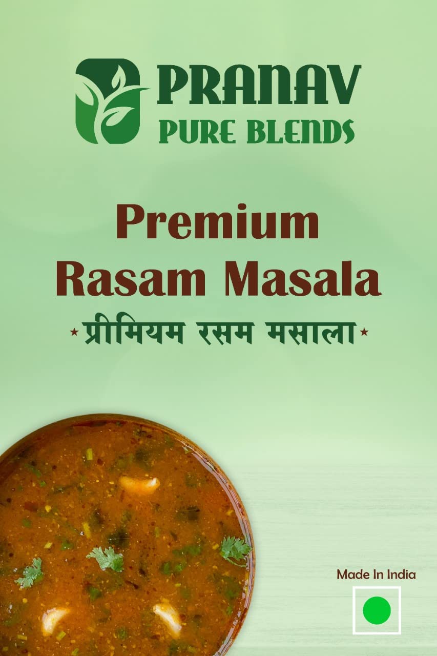 Pranav Food Rasam Powder No Preservatives, Pure Spice Mix for Daily