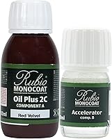Vista 147 de Rubio Monocoat Aceite para Acabado de Madera 175 pies² - Puro Oil Plus 2C Aceite de Linaza para Madera Rápido de Secar, Ecológico para Uso