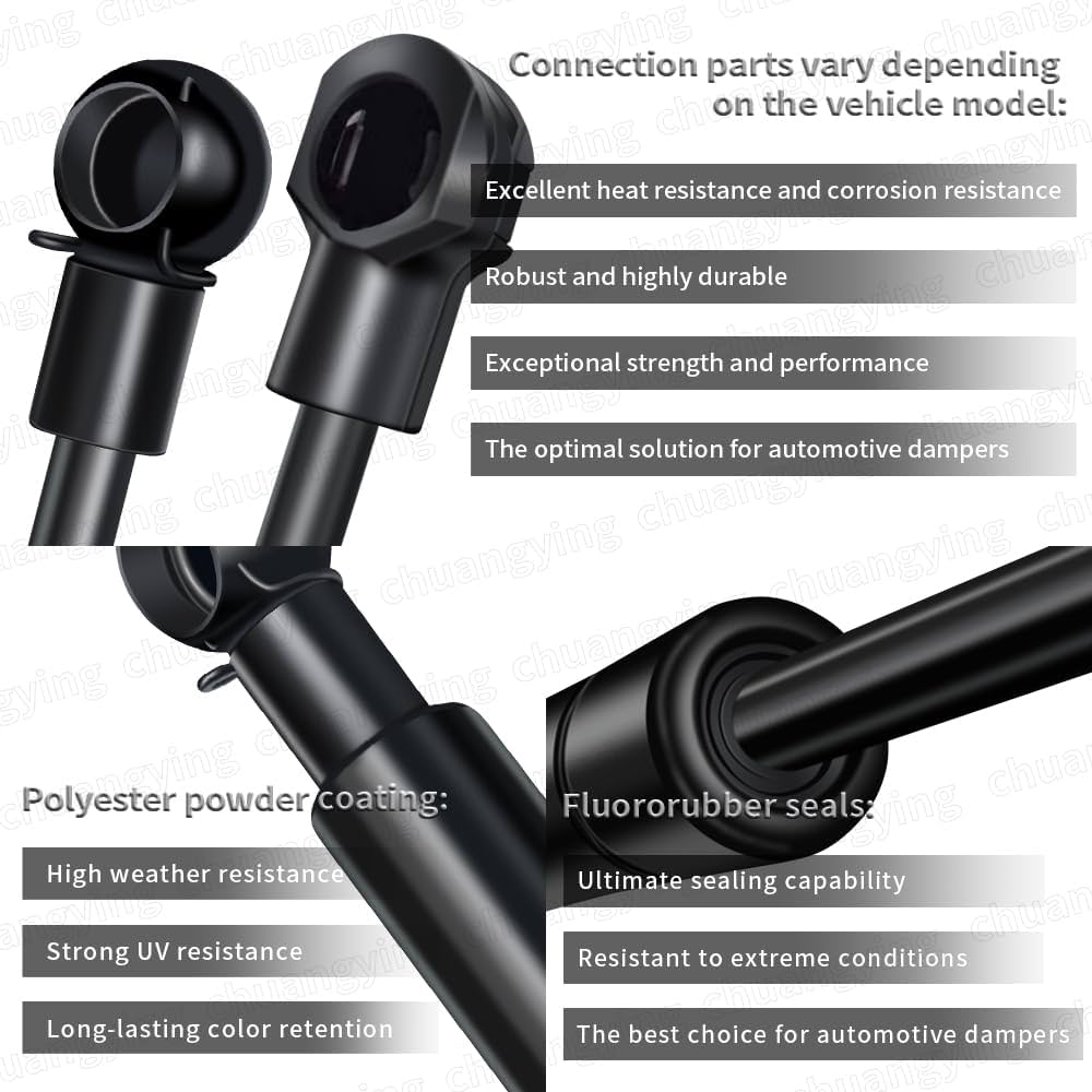 Hood Struts/Lift Supports for Landy SC27 2016- | with