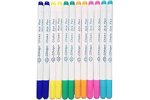 12-Pack Disappearing Ink Pens: Uncover Invisible Writing Secrets with Our Vanishing Fabric Markers