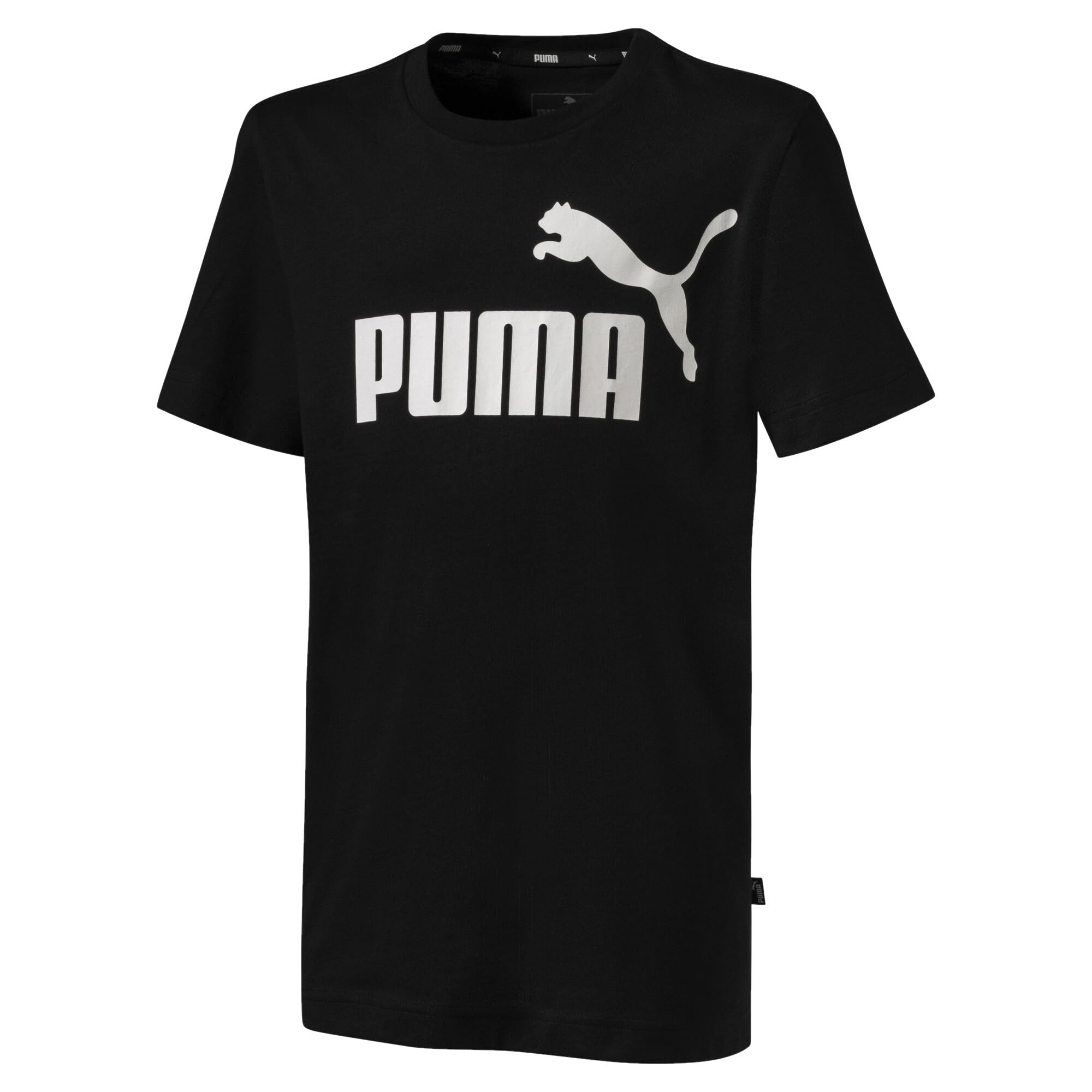 Puma Unisex - Bambini e Ragazzi Maglietta, Standard, Acrilico, Nero (Cotone Black), 140