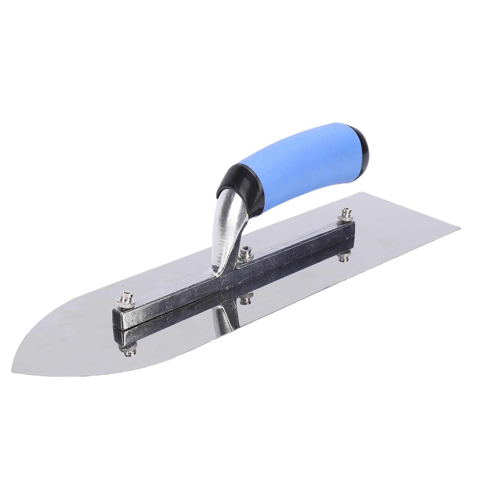 Topiky Juego de Paletas para Azulejos de Acero Inoxidable, Paleta de Yeso Intercambiable de 9 Piezas, para Aplicación de Adhesivo para Azulejos, Trabajos de Mortero de Pared, Construcción de Pisos y