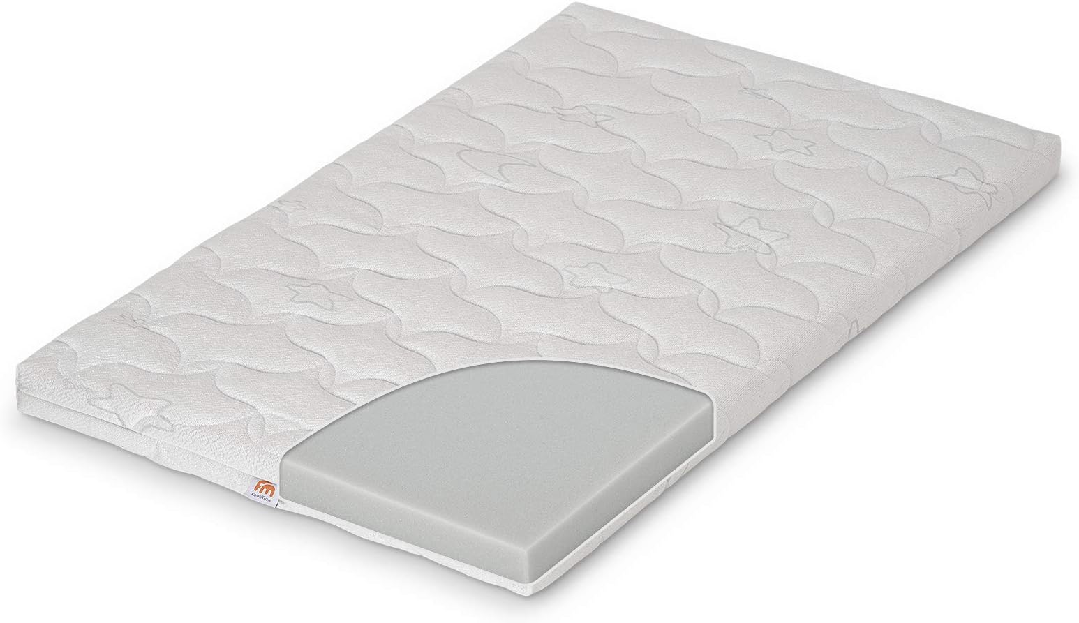 FabiMax 2901 Mattress Comfort Extra Bed and Cradle, 90 x 55 cm