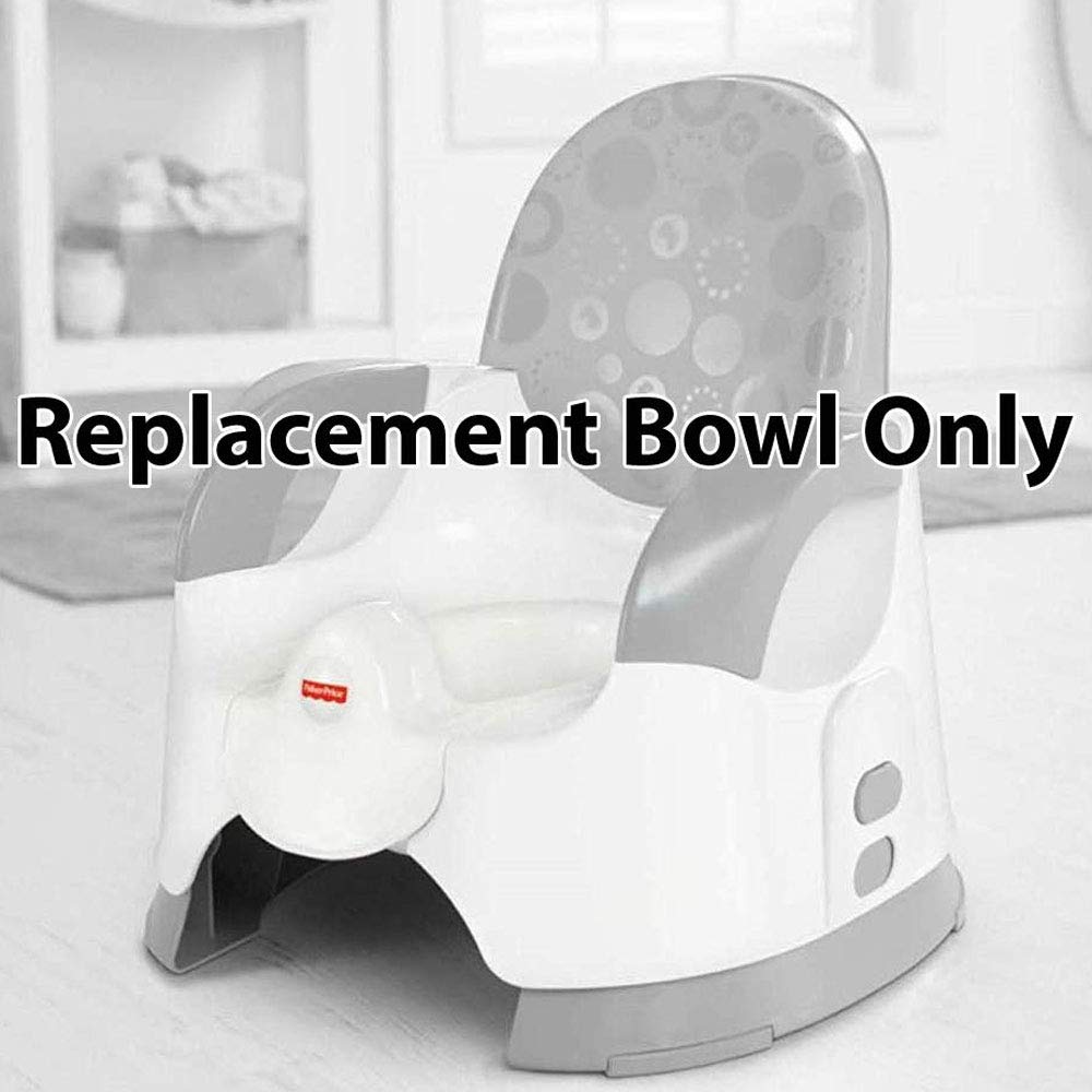 Pieza de repuesto para orinal – Asiento para orinal Fisher-Price Custom Comfort CBV06 – Repuesto 1 maceta blanca
