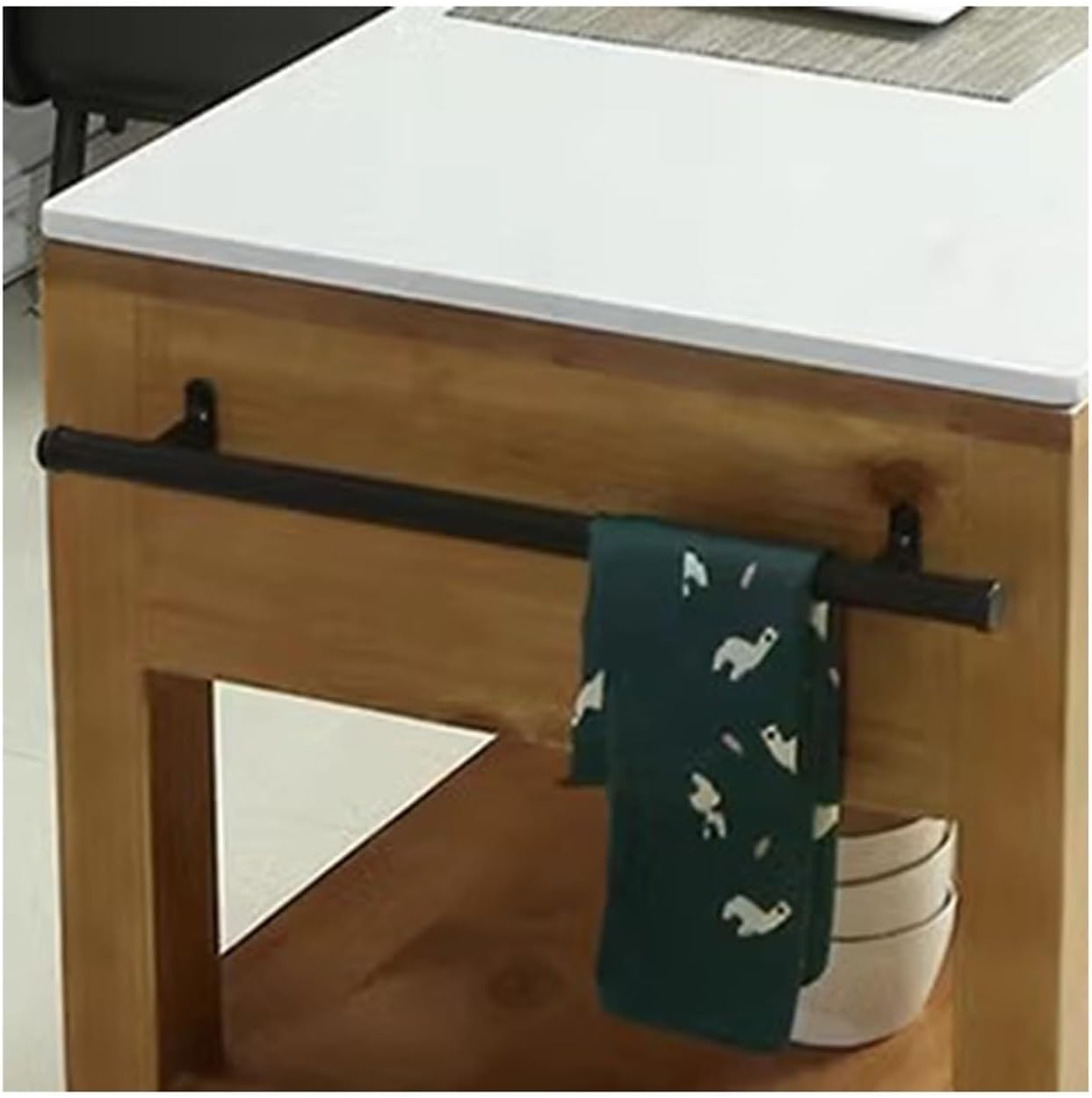 Sideboard Cabinet Retro Sideboard Dining Table Microwave Storage Cabinet Modern Kitchen Island Operation and Cooking Console Coffee Table
