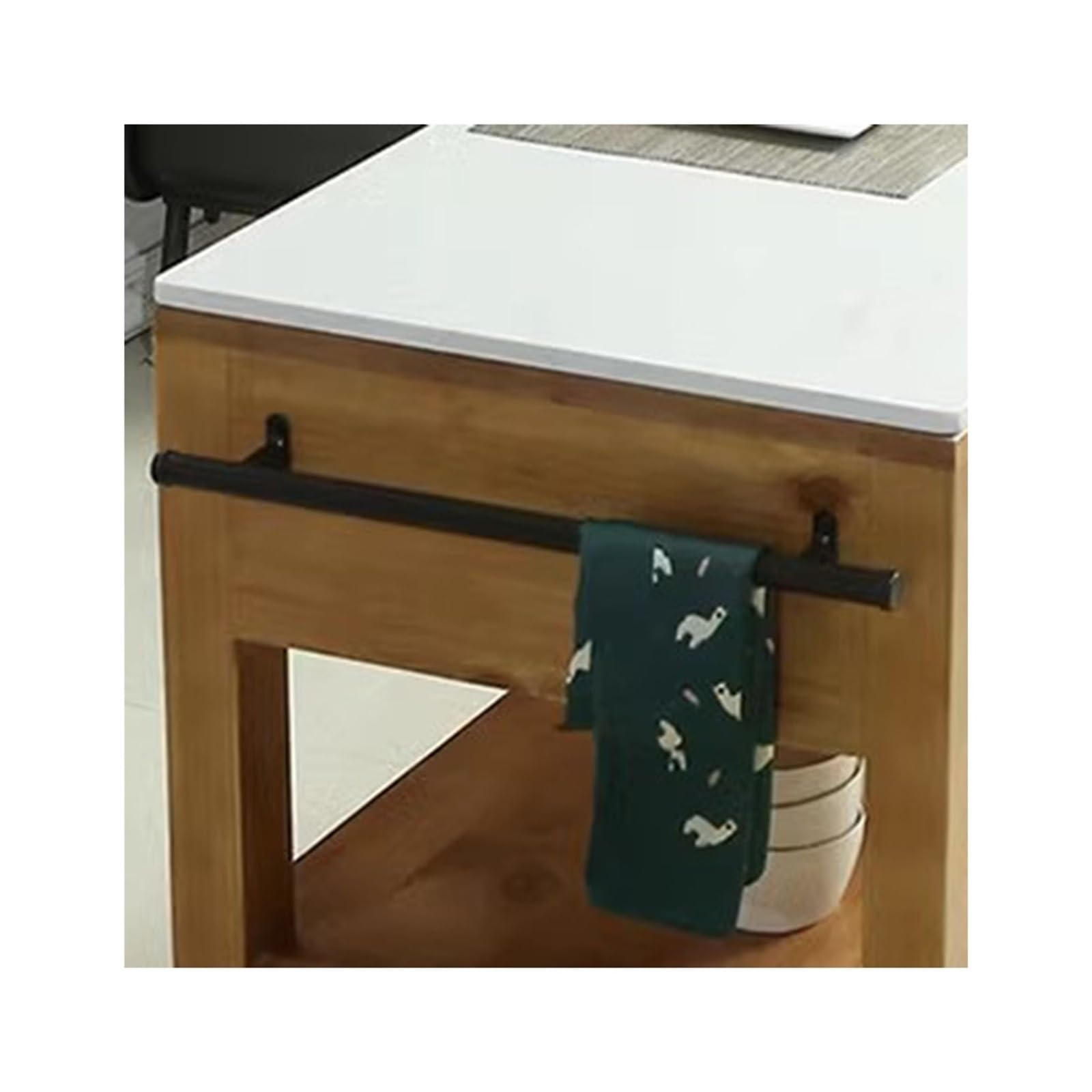 Mueble aparador Aparador Retro, Mesa de Comedor, gabinete Almacenamiento for microondas, Moderna Isla Cocina, operación y Mesa de Centro Consola