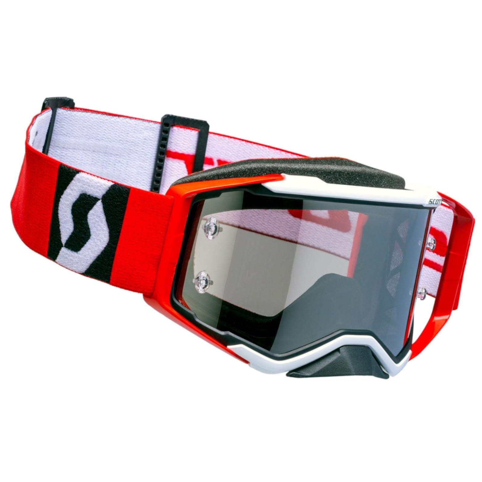 SCOTT Motocross Brille Prospect, Rot Schwarz, 272821