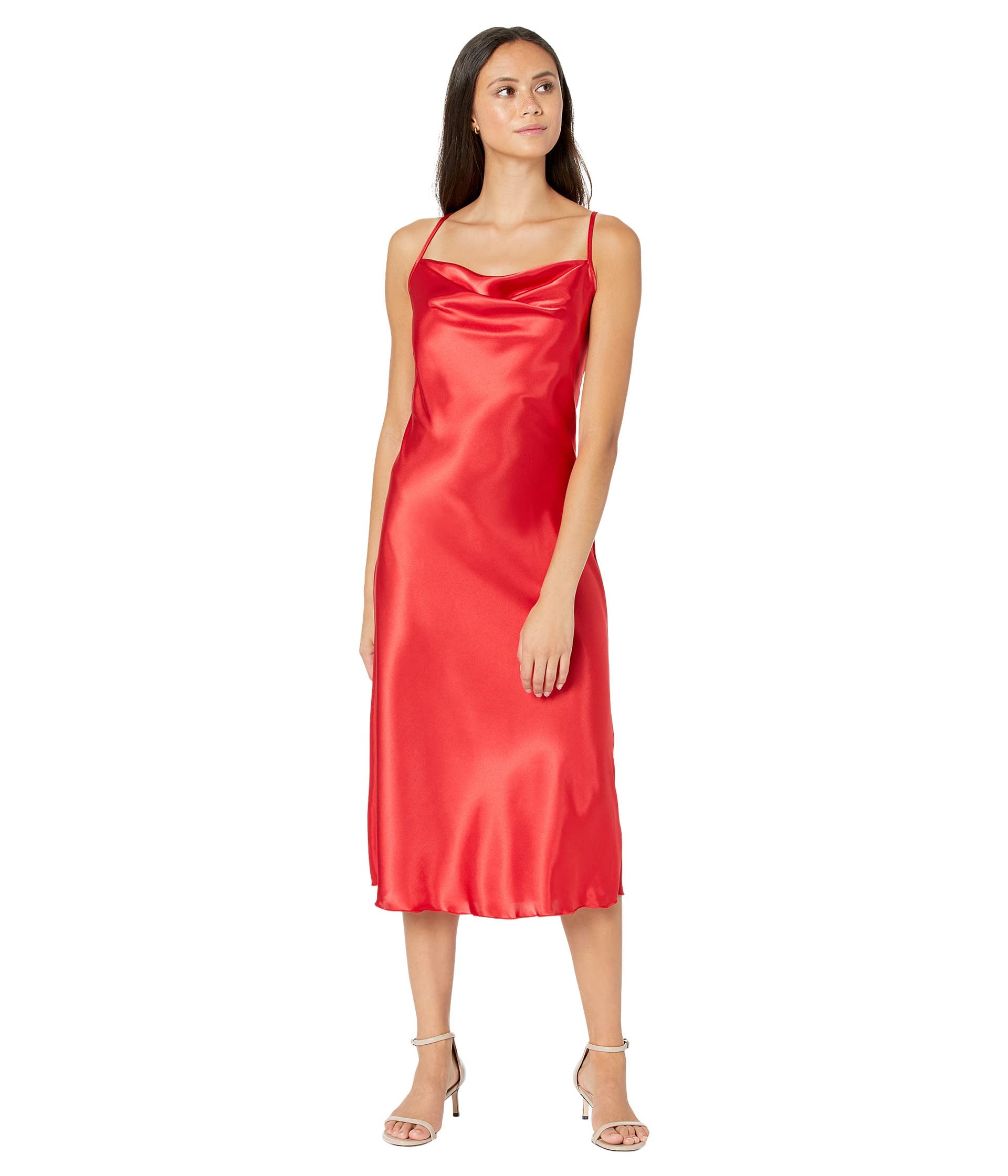 BebeSatin Slip Dress