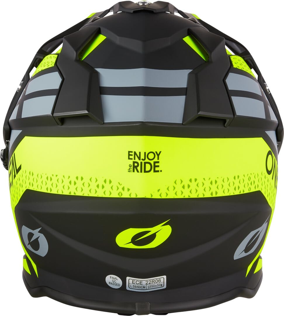 ONEAL MXヘルメット ネイビー/イエロー　XL Amazon.co.jp: O'Neal オニール シエラ Sierra R 2XL(約63〜64cm