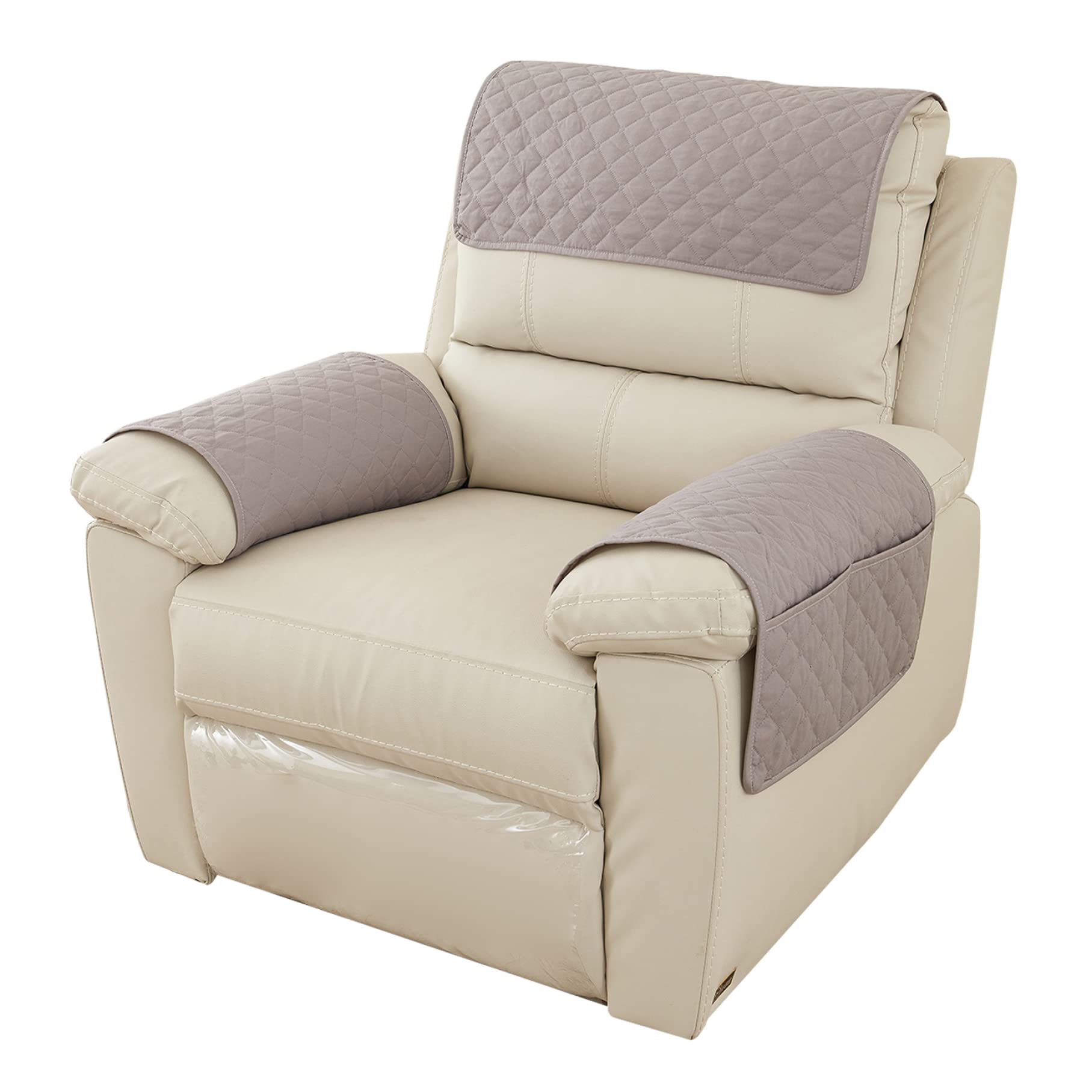 Cubiertas de brazo de sofá Rachlicy de alta densidad para fundas de muebles de sillón