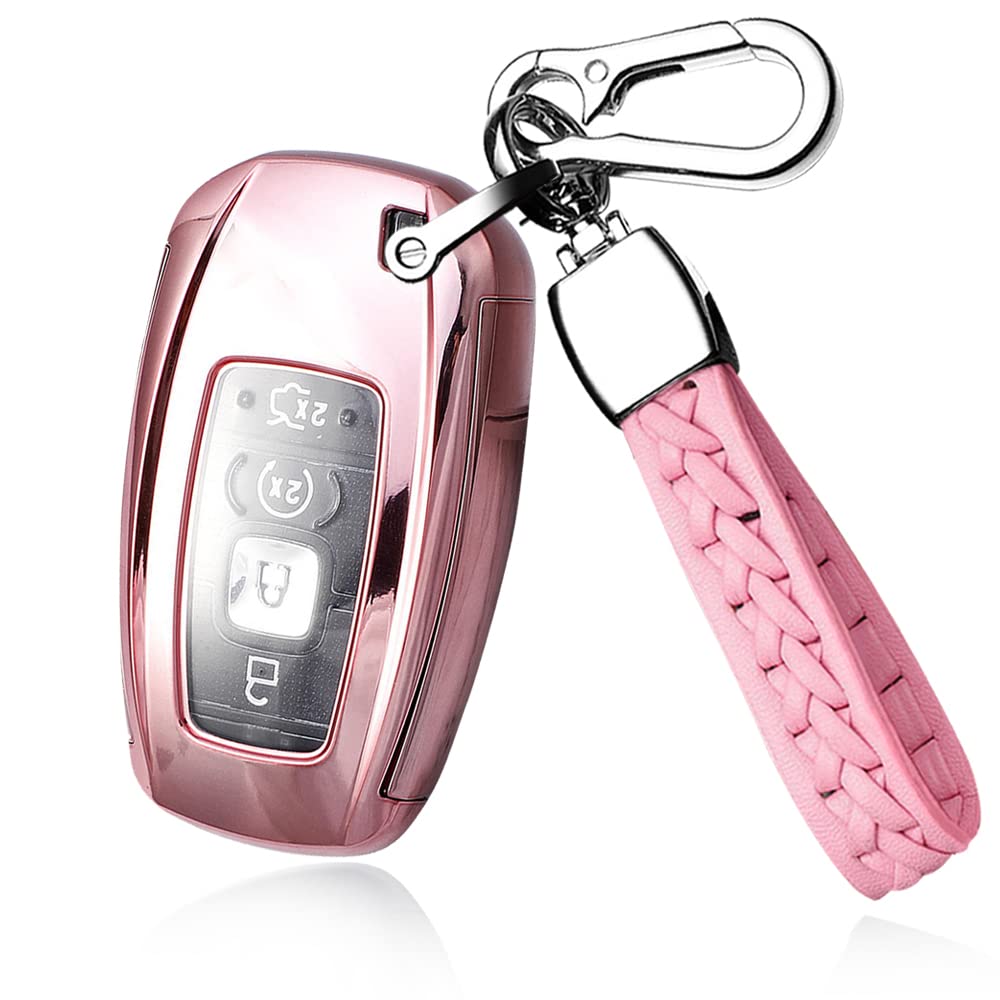 Amazon.com: SANRILY Plating TPU Key Fob Cover for Lincoln MKZ 2020