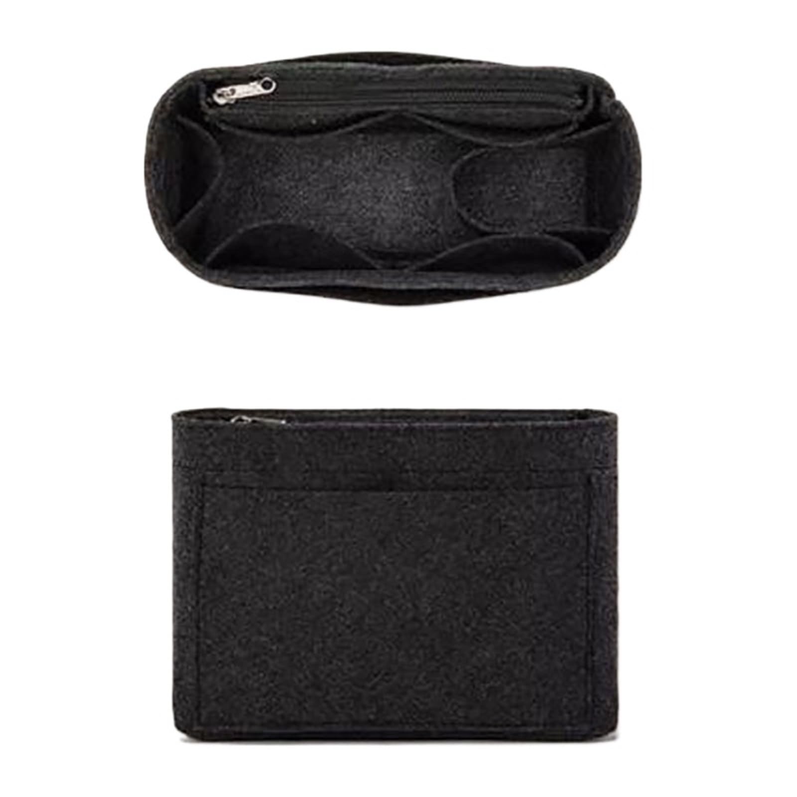 BOJHGO Soft Pouch Organizer Felt Insert Inner Bag Handbag