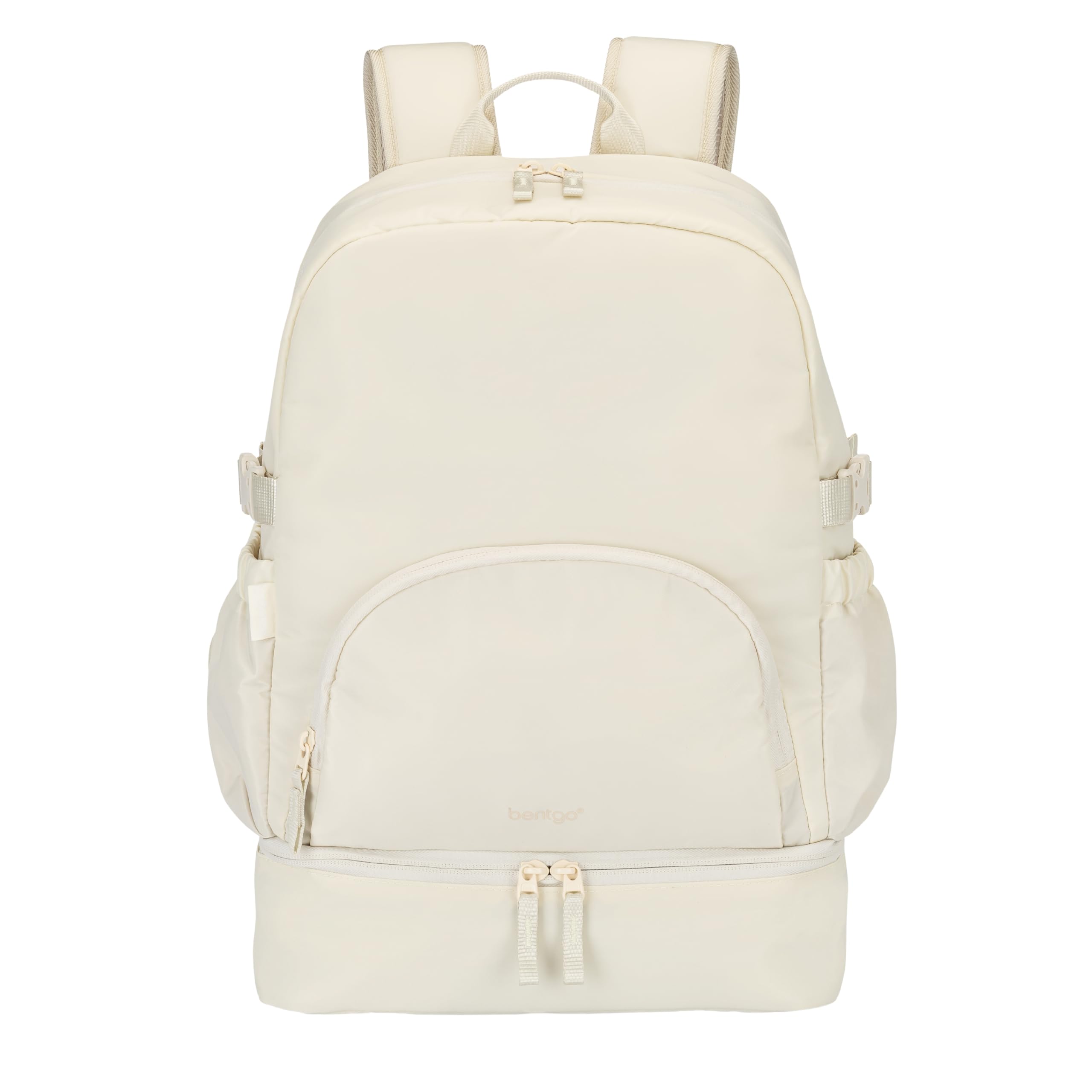 Bentgo 2-in-1 Adult Backpack & Insulated Lunch Bag – Lightweight, Water-Resistant Travel Backpack with 9 Compartments, Laptop Sleeve & Trolley Sleeve