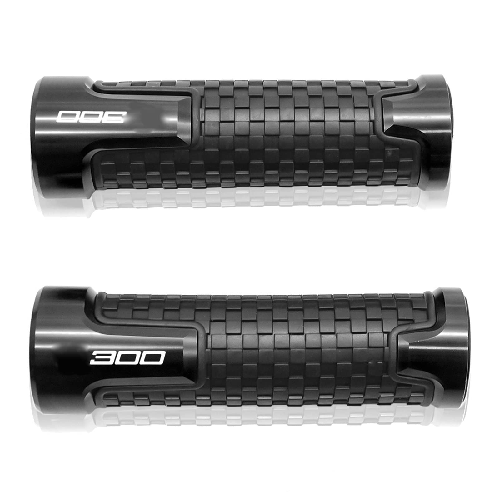 Poignées moto Z300 Kawasaki anti vibrations guidon 22mm anti glisse noir
