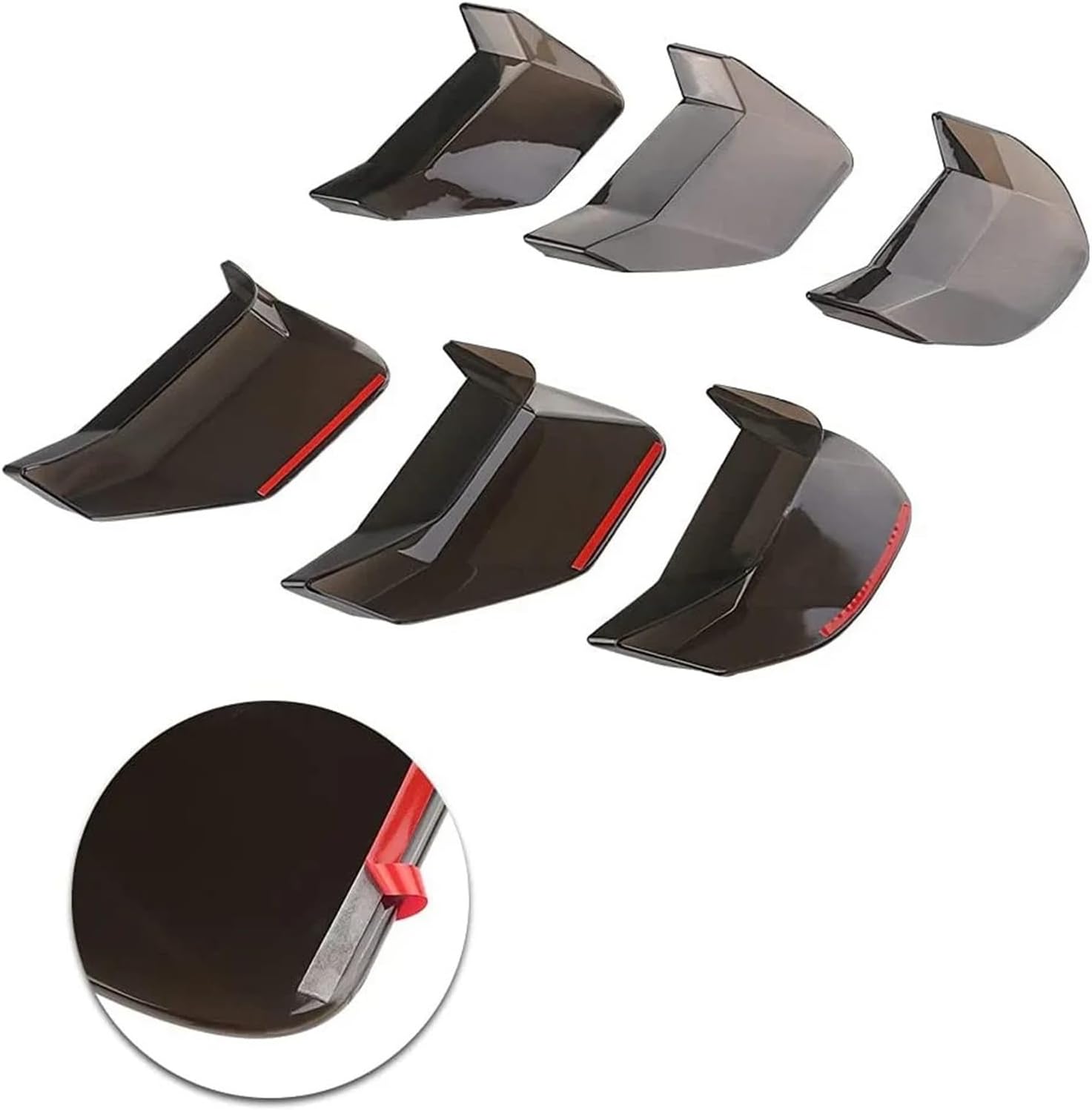 Trailer Light Tail Light for Mustang 2015-2017 2018-2023 Taillight Accessories Car Tail Light Cover Rear Brake Lamp Lens Decoration Guard Sticker Rear Tail Light
