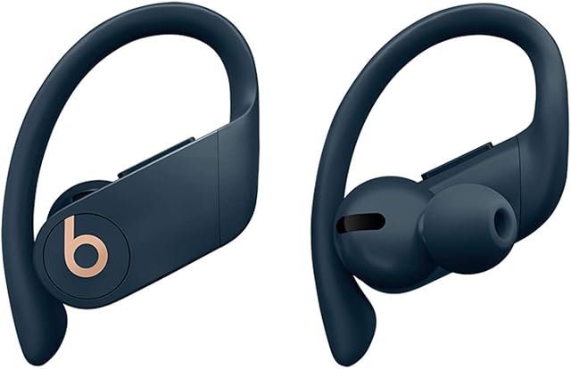 Powerbeats Pro Wireless Earphones - Apple H1 Headphone Chip, Class 1 Bluetooth, 9 Hours Of Listening Time, Sweat Resistant Earbuds, Built-in Microphone - Navy