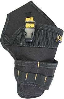 CLC Custom Leathercraft 5023 Deluxe Cordless Poly Drill Holster, Black