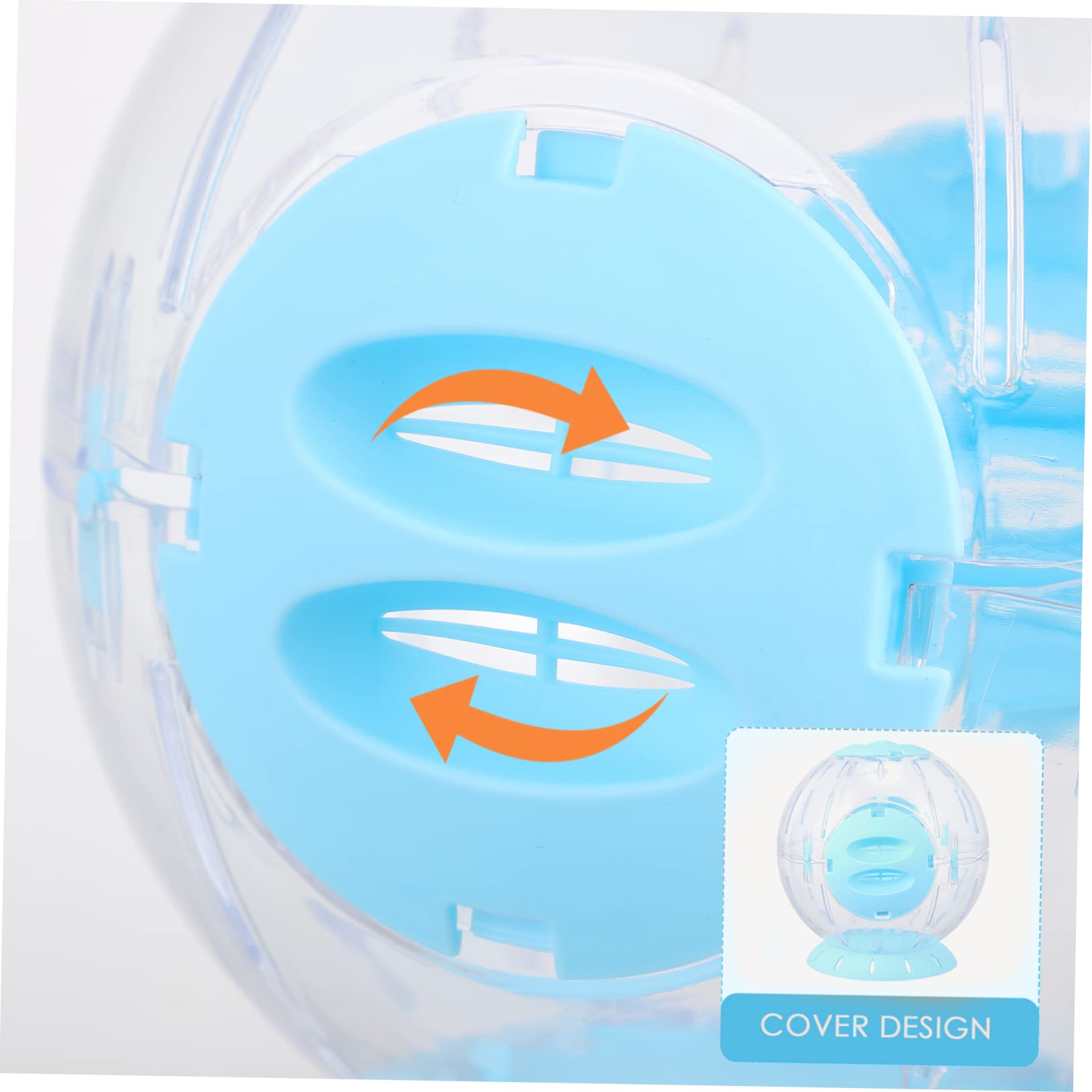 UPKOCH Hamster-trainingsball für Haustiere Laufball für Hamster und Mäuse Transparentes Spielzeug zum Bewegen