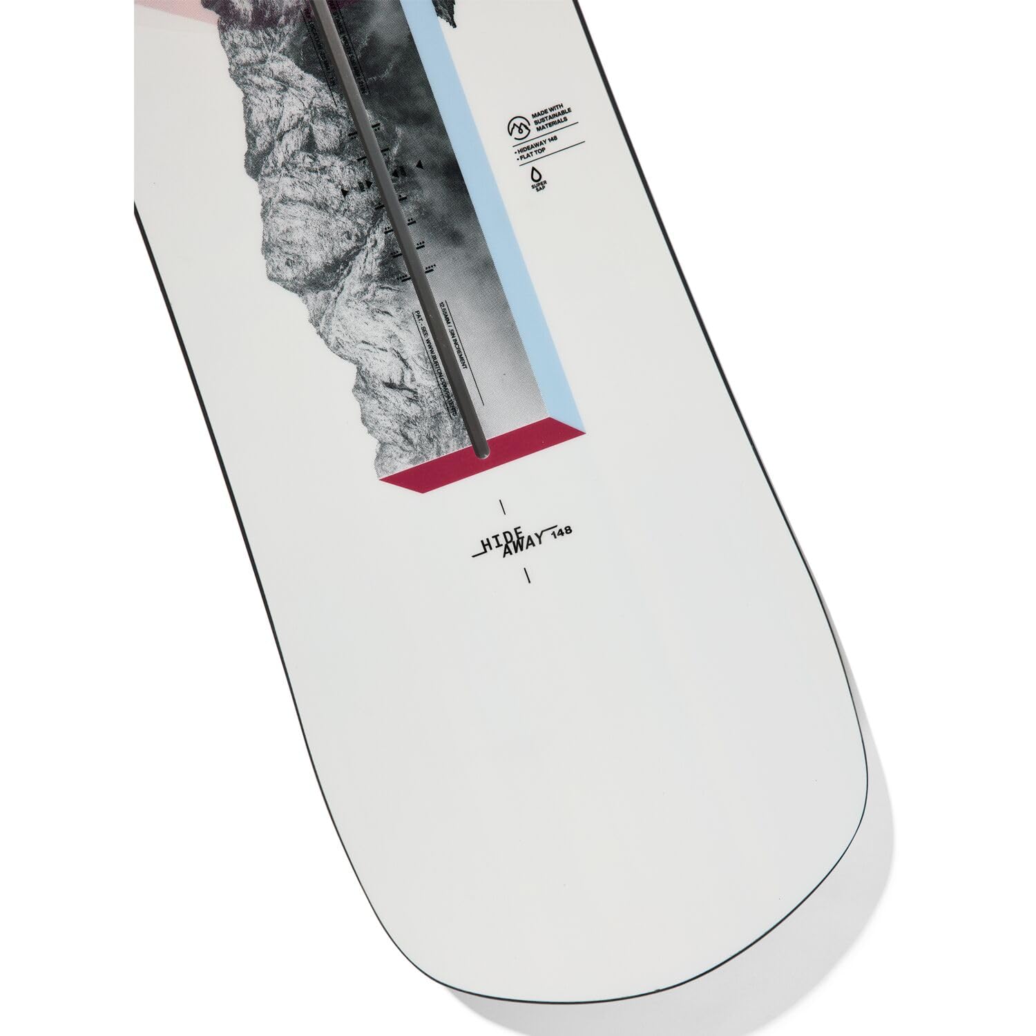 Burton - Tavola da snowboard donna Hideaway – donna – misura 152 – bianco