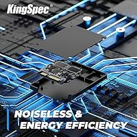 KingSpec 4TB 2.5" SATA SSD Festplatte, SATA 3 Festplatte Intern SSD 3D NAND Flash 2 5 Zoll SSD, Kompatibel mit Desktop/Laptop – Ansicht 6