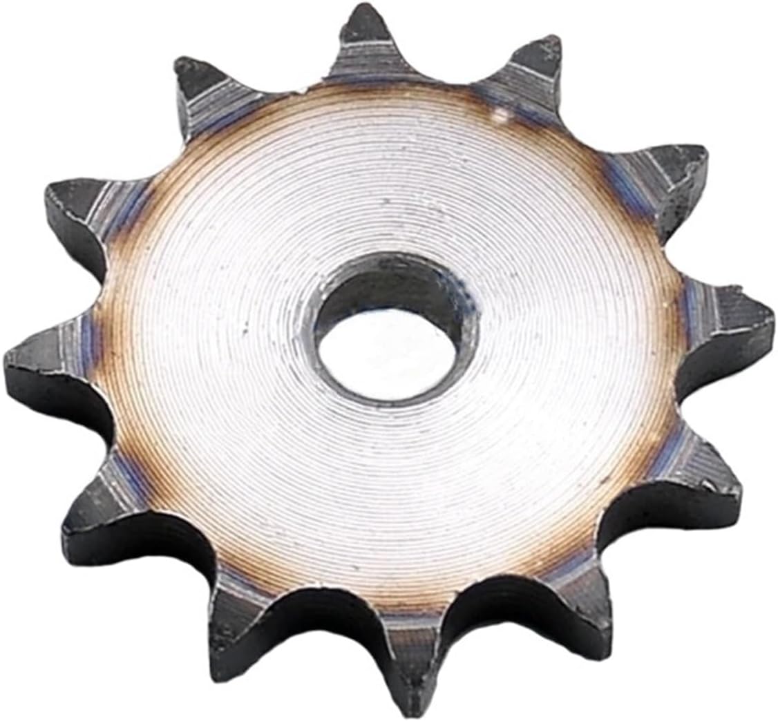 Industrial helical Gear 1pcs 12A Flat Chain Sprocket 10-25 Teeth Pitch 19.05mm A3 Steel Roller Industrial Drive Chain Sprocket Flat Sprocket (Size : 13 Teeth)
