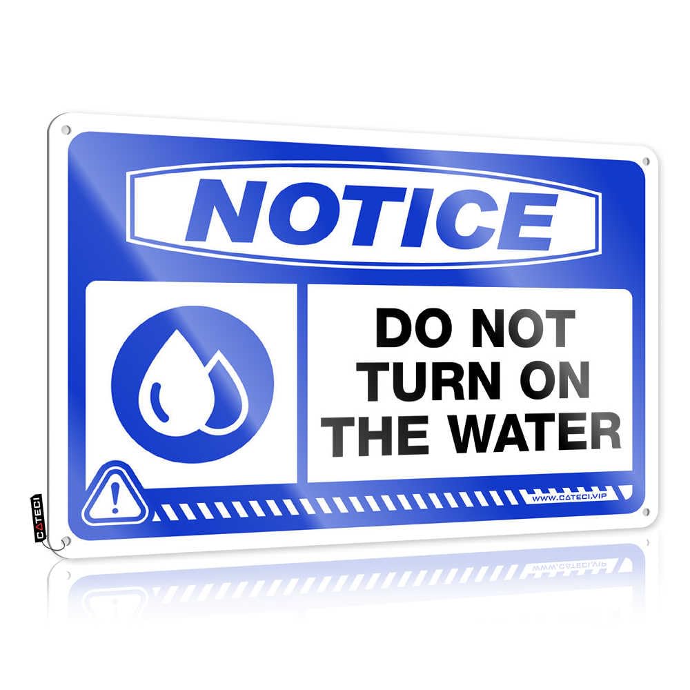 Fzfn Boys Colour Notice Do Not Turn On The Water Mimosa Round - Cool Wall Art Ideas Vintage Wall Art(30X40cm)
