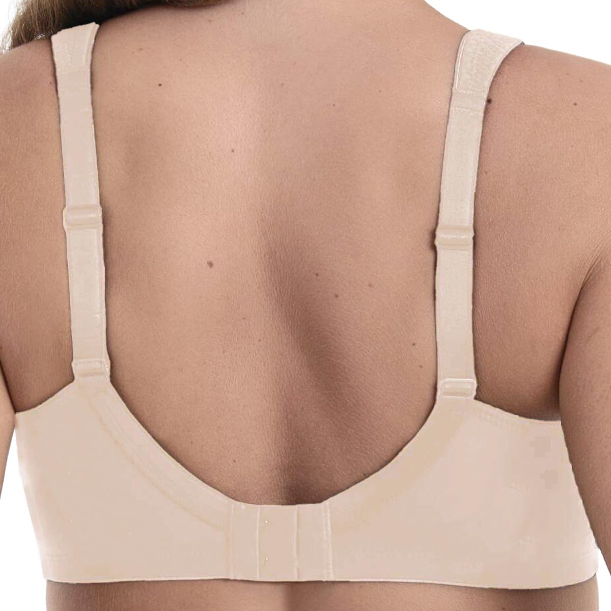 Anita Leni - Damen Komfort-BH - ohne Bügel – Nahtloser Soft-BH mit doppellagigen Cups, Komfortträgern und starker Stützwirkung für große Cups und Größen