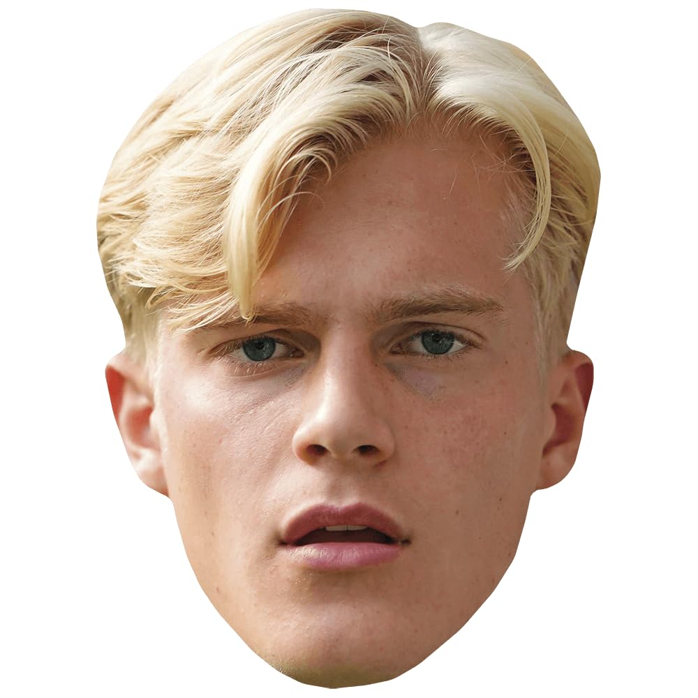 Lucas Bergvall (Blonde) Big Head. Larger than life mask.