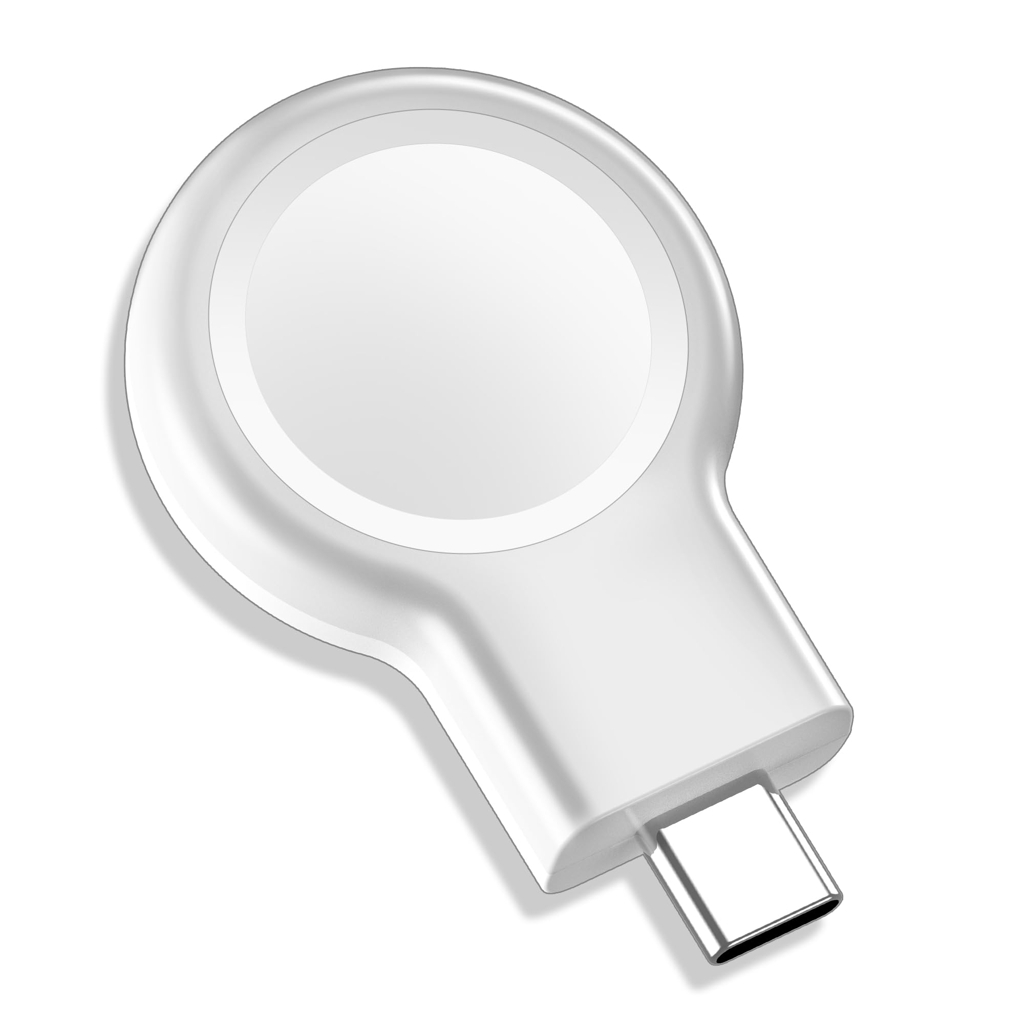 xiwxi for Apple Watch Charger,[USB C Portable Magnetic Fast Charger],Compatible with iWatch Series Ultra/8/7/6/SE/SE2/5/4/3/2/1,White