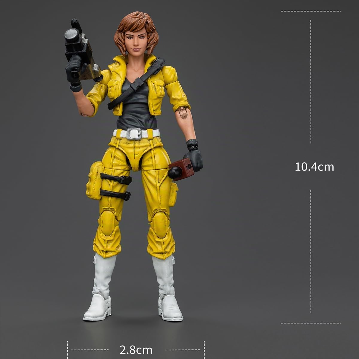 HiPlay JOYTOY TMNT 1/18 April O'Neil JT00669 Action Figure