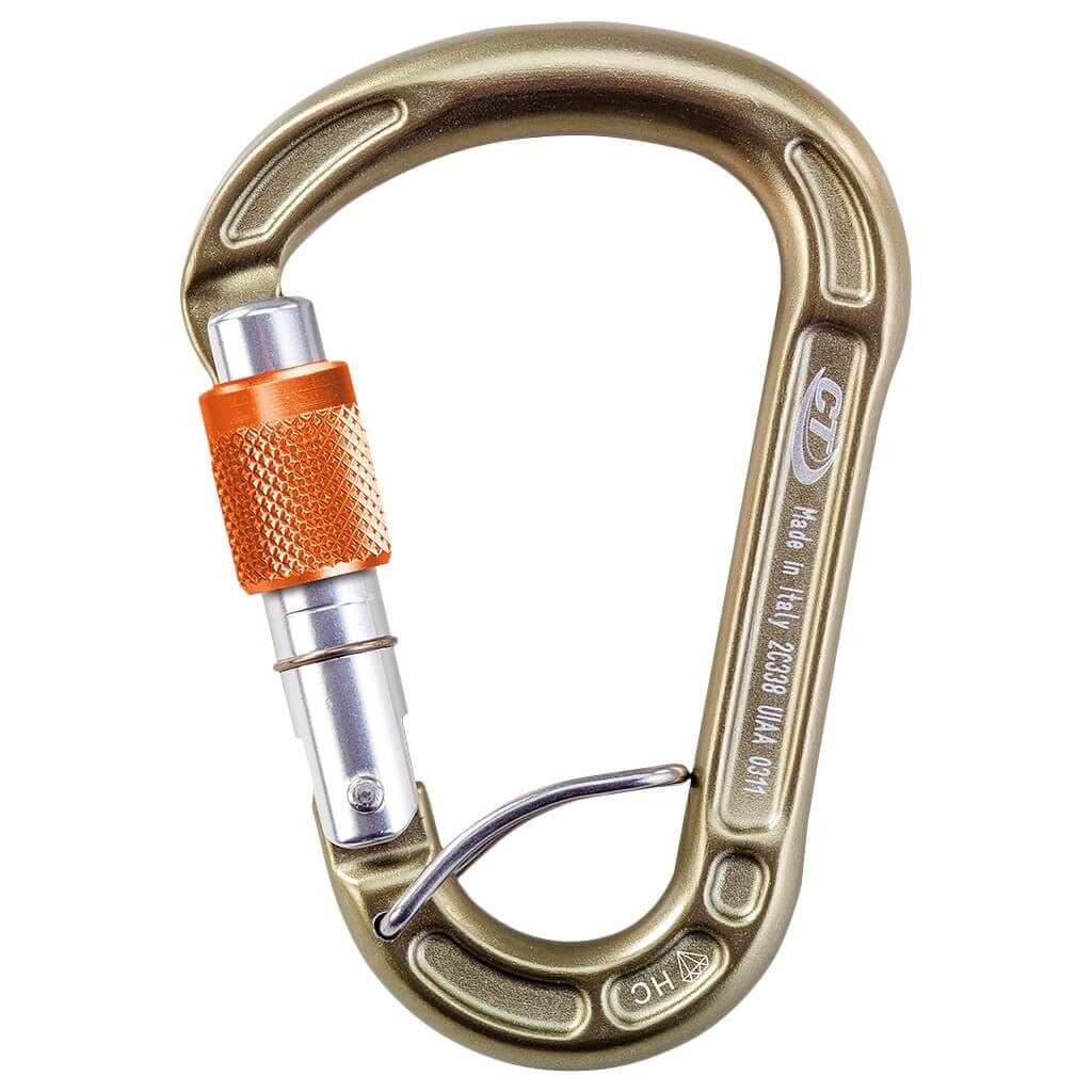 Climbing Technology Concept SGL HC, moschettone ghiera Unisex-Adulto, Marrone, Taglia unica