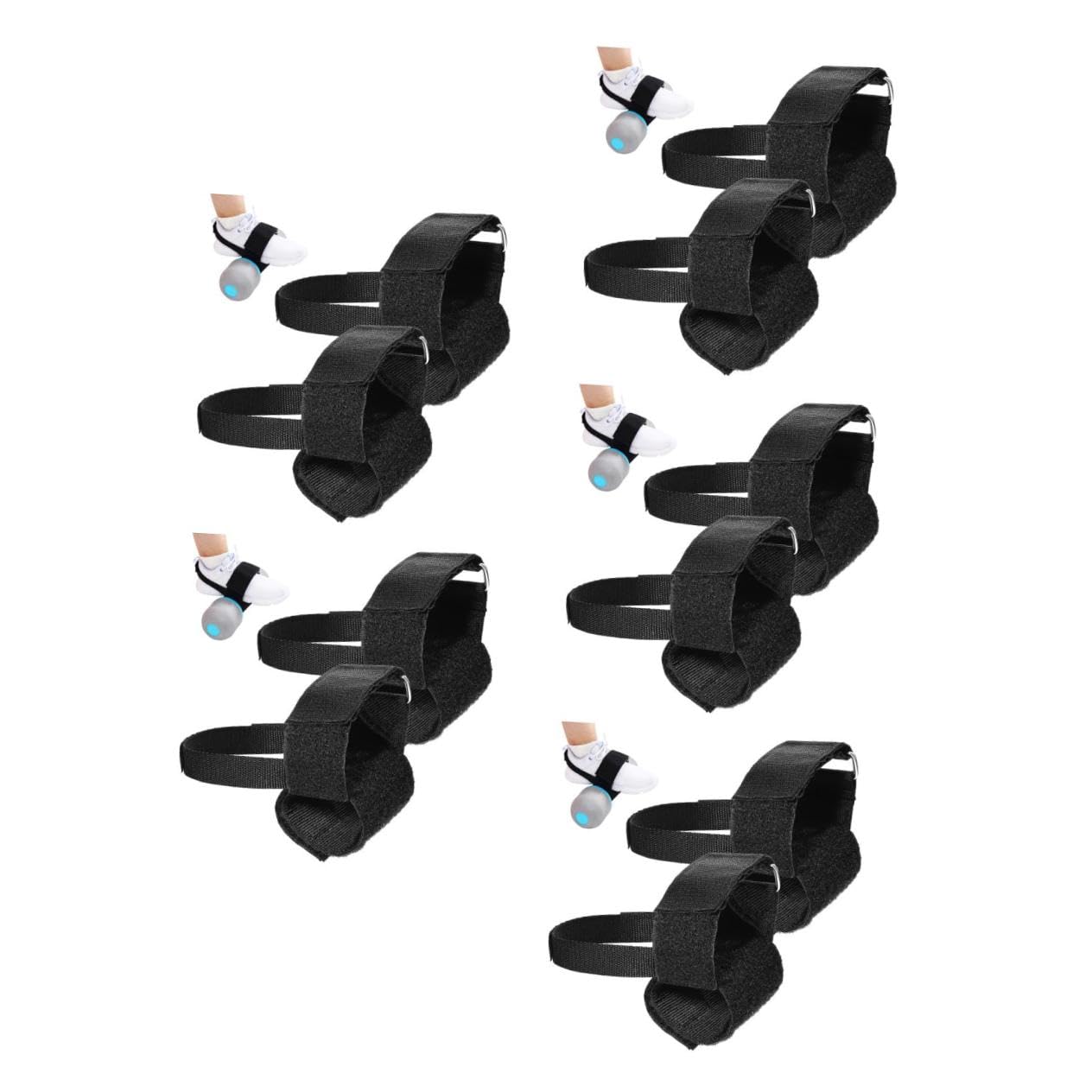 Toddmomy 1 Paire De Ceintures De Poids D'Haltères De Cheville Sangles De Gymnastique pour Pieds Sangle De Levage De Poids Équipement d'exercice De Levage De Jambes Sangles De Cheville