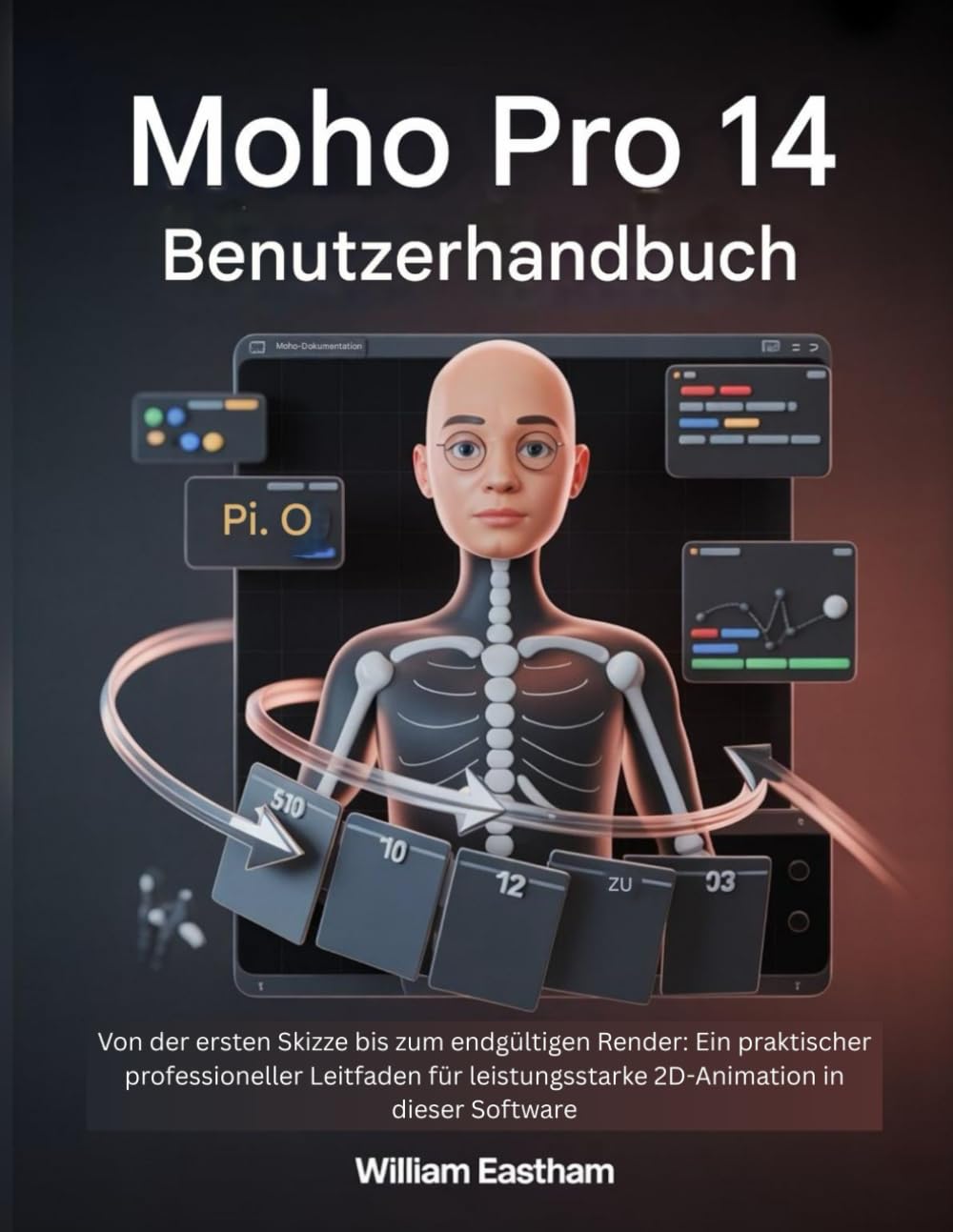 Guide Moho Pro 14 de l'animation 2D du croquis au rendu final en version allemande