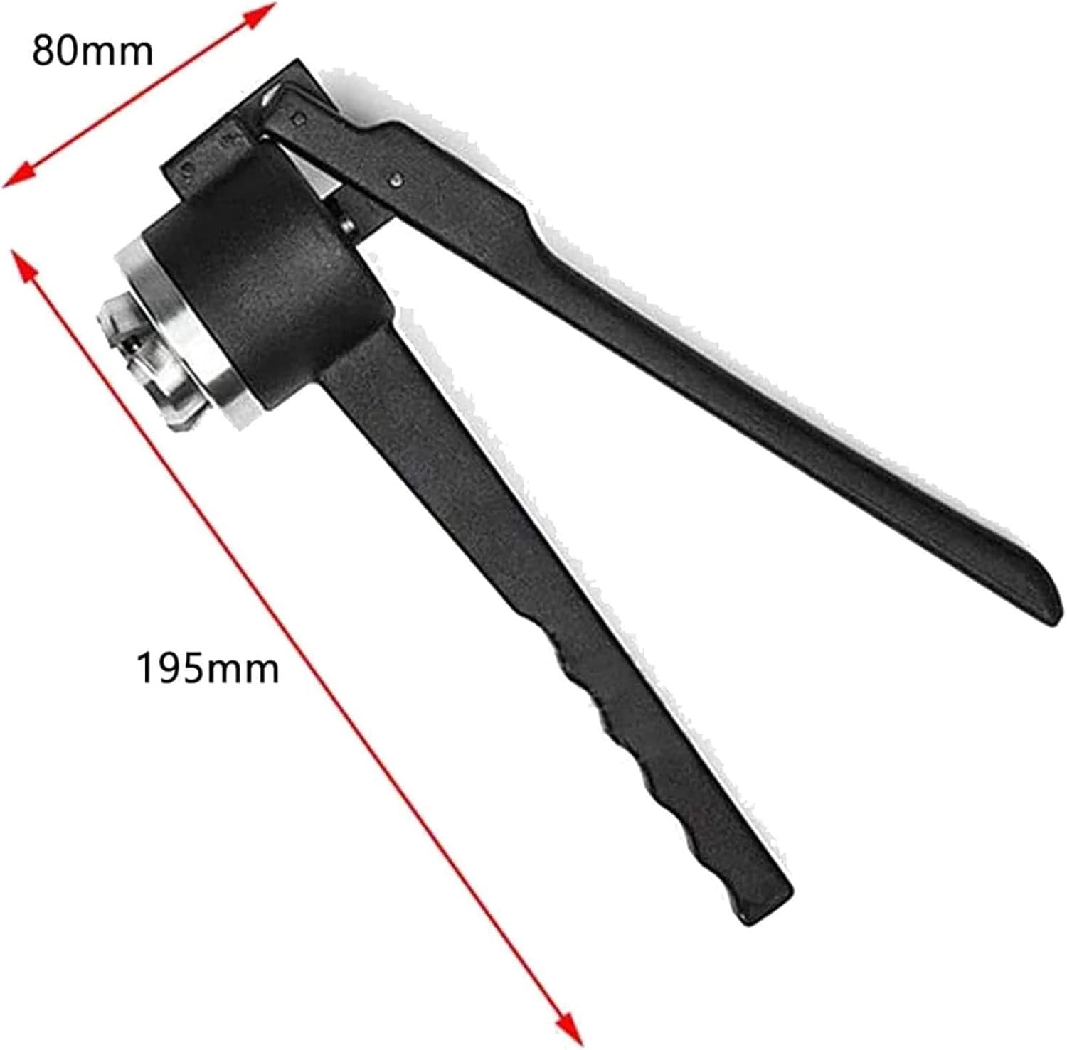 Pinza crimpatrice manuale per tappi di bottiglia per sigillare fiale e spruzzatori, essenziale per progetti fai da te e uso professionale