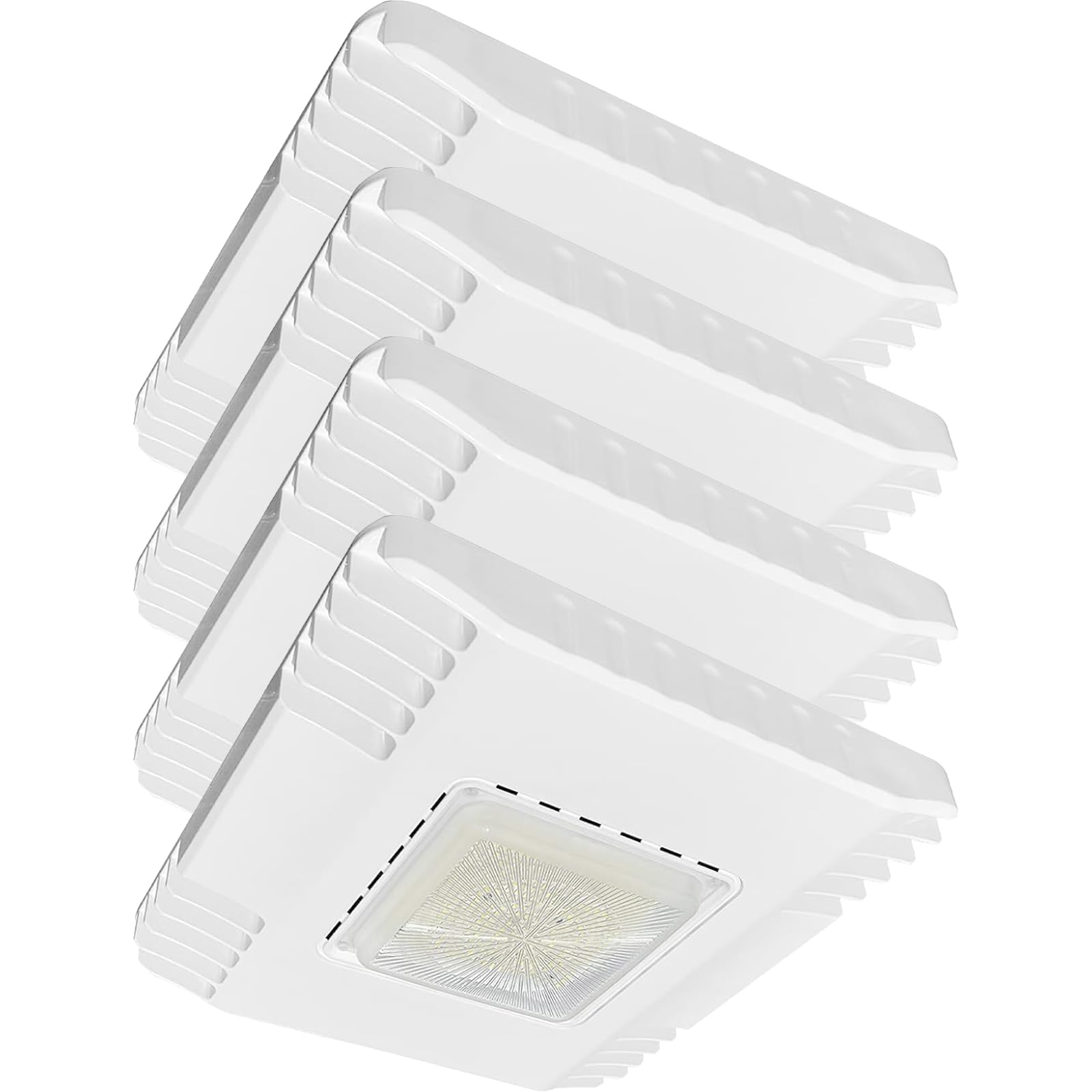 Chippa　1206040 天板金網 150W LED Canopy Light, 21000LM 5700K, Surface Mount LED Gas