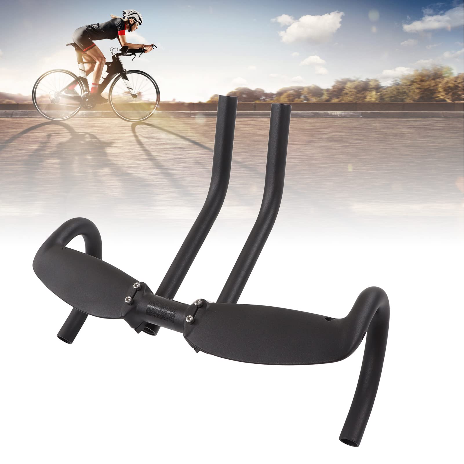 Barres De Guidon Vélo De Route En Fibre De Carbone – 31,8 Mm – Couleurs Noir/rouge/gris/jaune/bleu