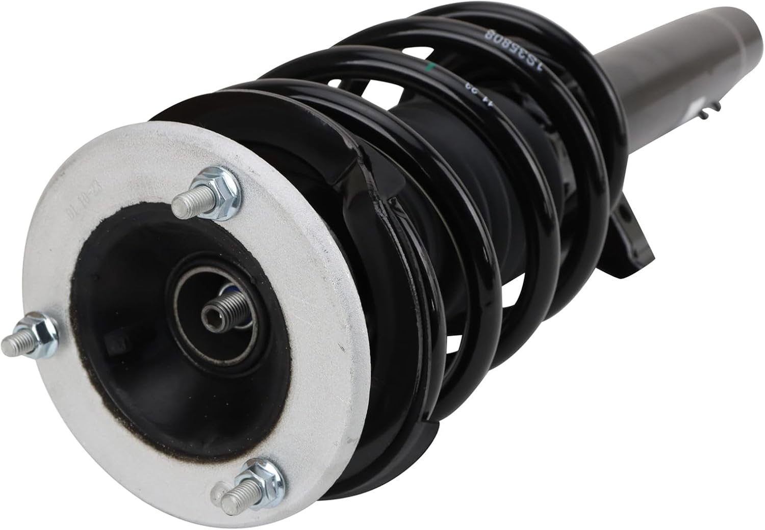 TRQ Front Driver and Passenger Side Strut and Spring Assembly Set Loaded Pre-Assembled Coil Spring Spring Seat Spring Isolator Compatible with 13–15 BMW X1 AWD