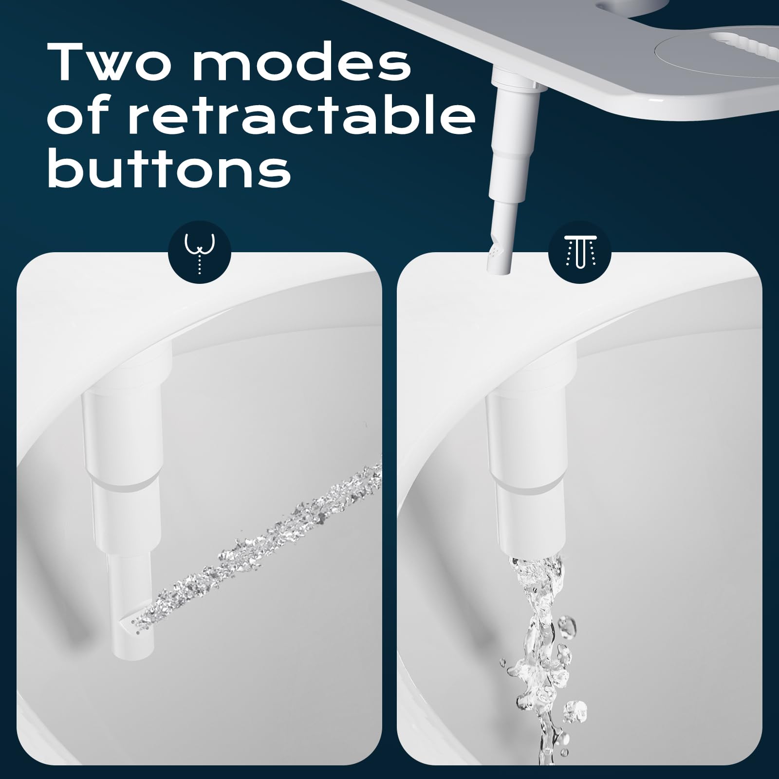 Accessorio per bidet (bianco)