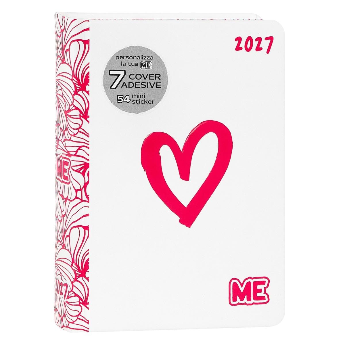 ME MY EVOLUTION 2027 16 Month Daily Diary for Boys and Girls, with Soft Cover and Embossed Graphics, 512 Pages, Ideal for Middle School, High School and University, 12 x 16.5 cm