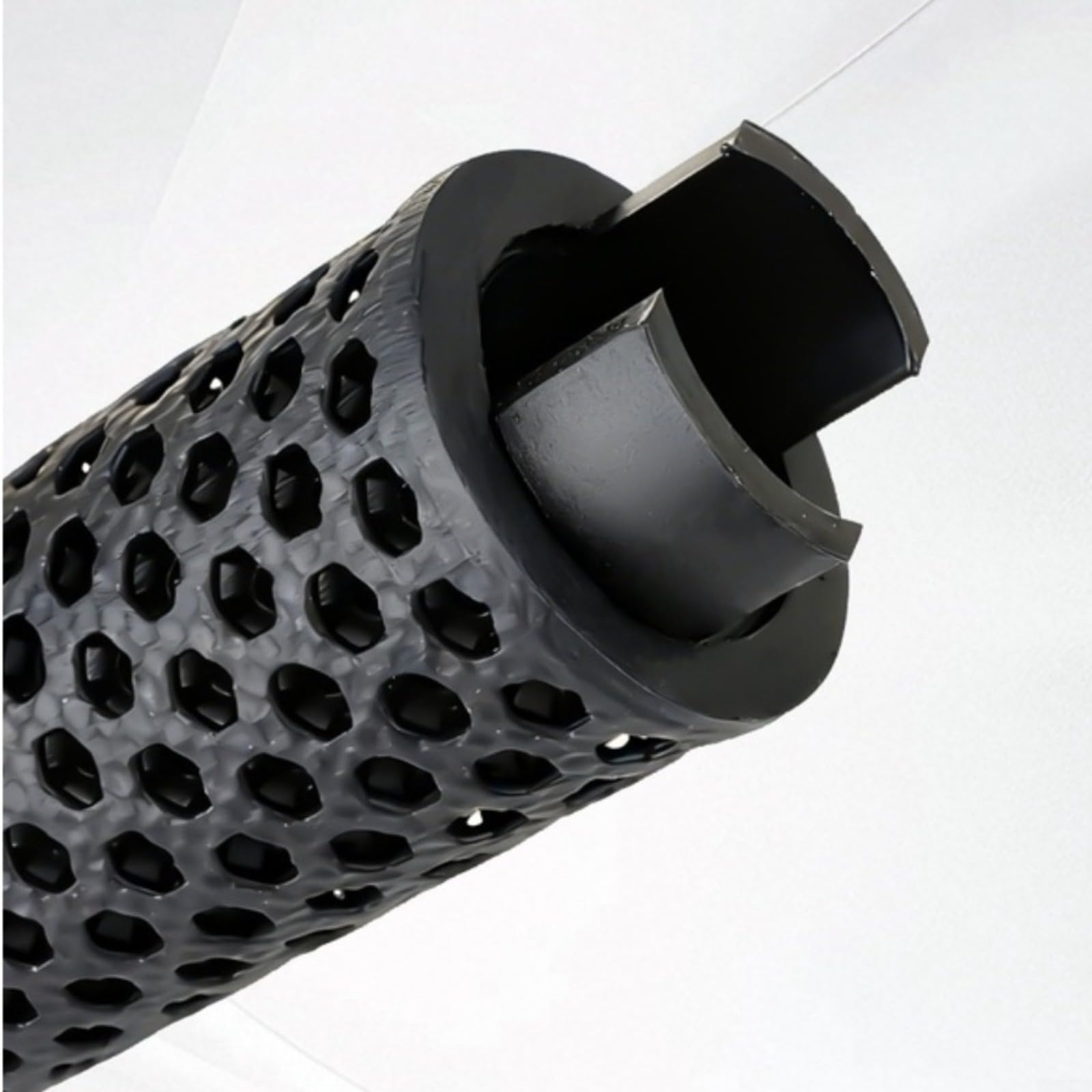 Empuñaduras de manillar de bicicleta de montaña para impresión 3D, ergonómica, absorbe los golpes, malla transpirable para barras de 22,2 mm con anillos de bloqueo, color negro, fácil y rápido