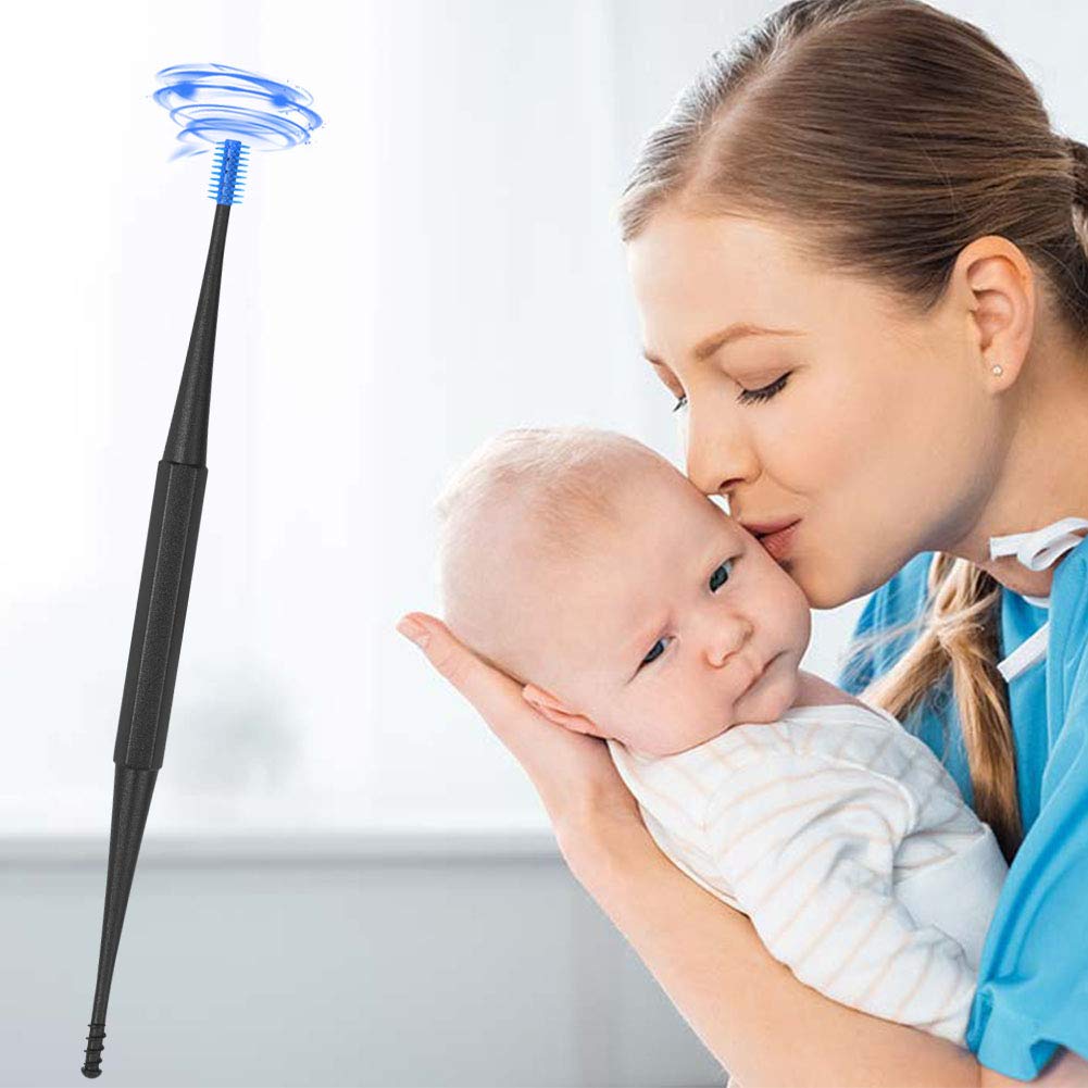 Vicloon Czyszczenie uszu, zestaw do czyszczenia uszu 6 sztuk, silikonowy środek do czyszczenia uszu, zestaw i aparat do usuwania woskowiny, usuwanie woskowiny dla niemowląt i całej rodziny Higiena