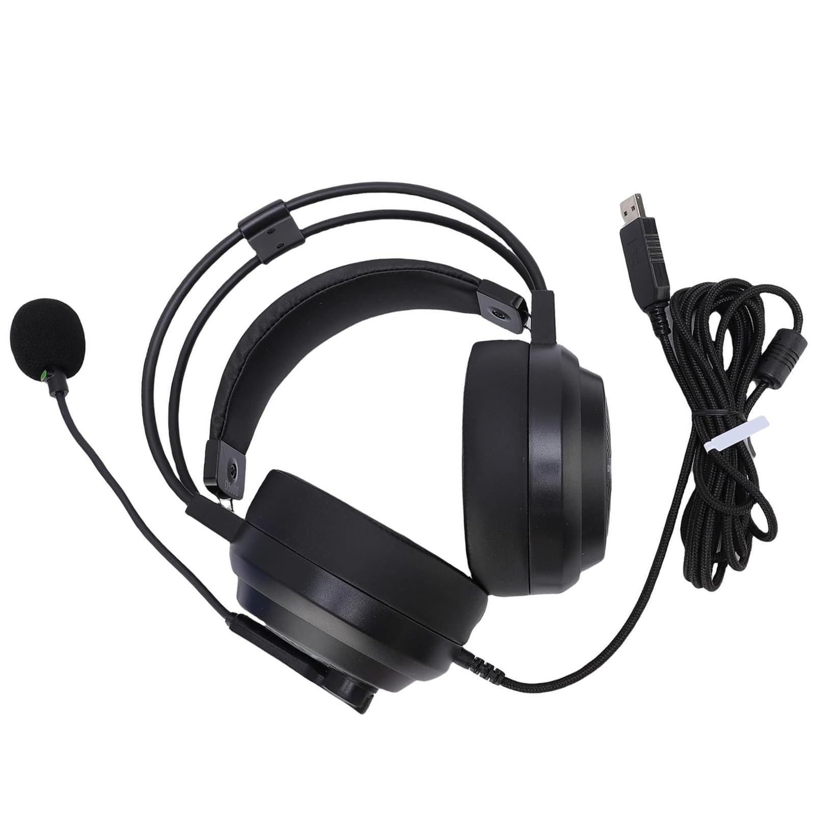Cuffie per PC con Riduzione del Rumore Cavo Schermato da 2 8 Metri Comodi Cuscinetti Auricolari Chip Uditivo Chiamate in Conferenza Cuffie da Studio Flessibili PC/Laptop