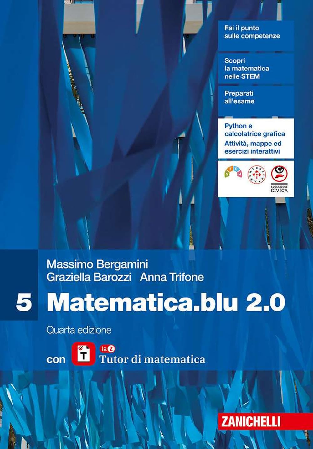 MATEMATICA.BLU 2.0 4ED. - VOLUME 5 CON TUTOR (LDM) - (9788808839664) + Materiali didattici – Rebillo