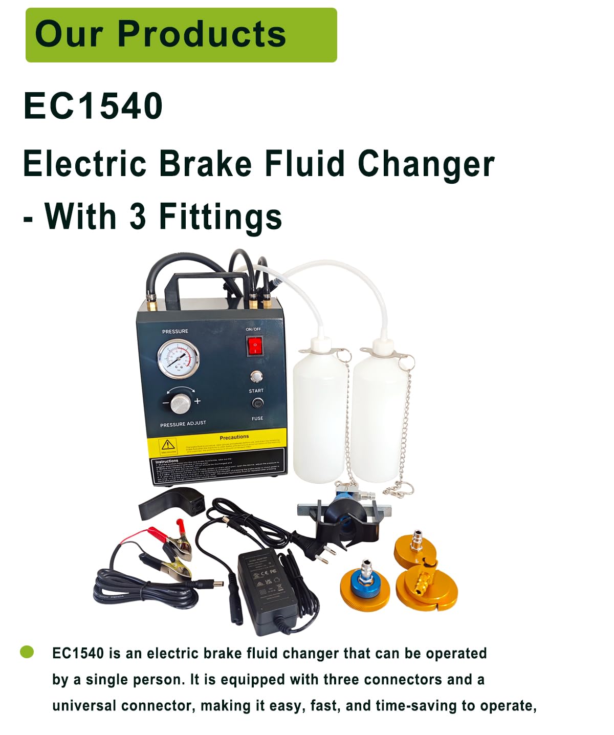 Elektrisches Bremsenentlüftungsgerät für Kfz