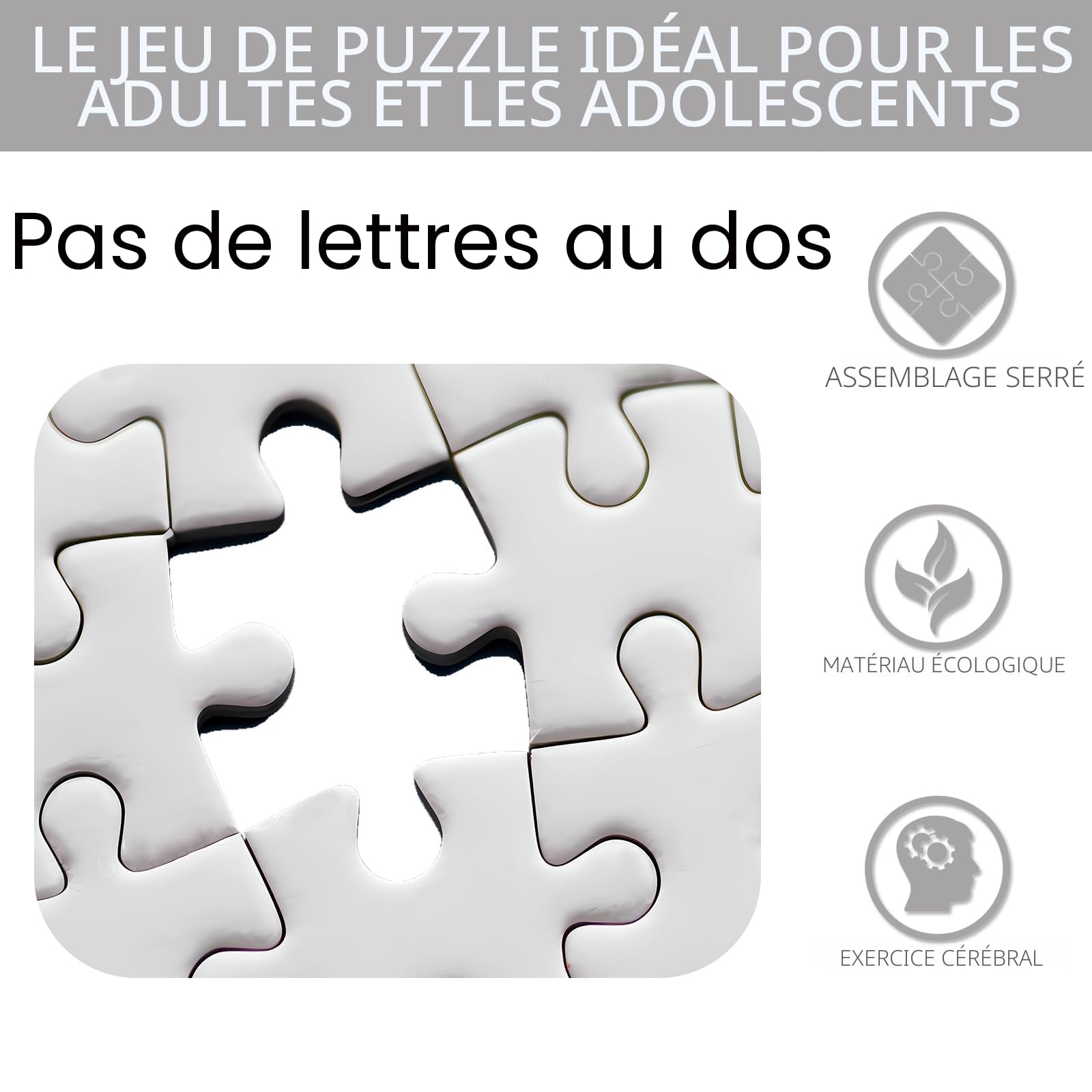 Native Africa Girl Puzzle 1000 Pièces pour Adultes - Jolie Peinture Noire - Décoration Murale - Animal Chat - Bricolage - Cadeau Artistique
